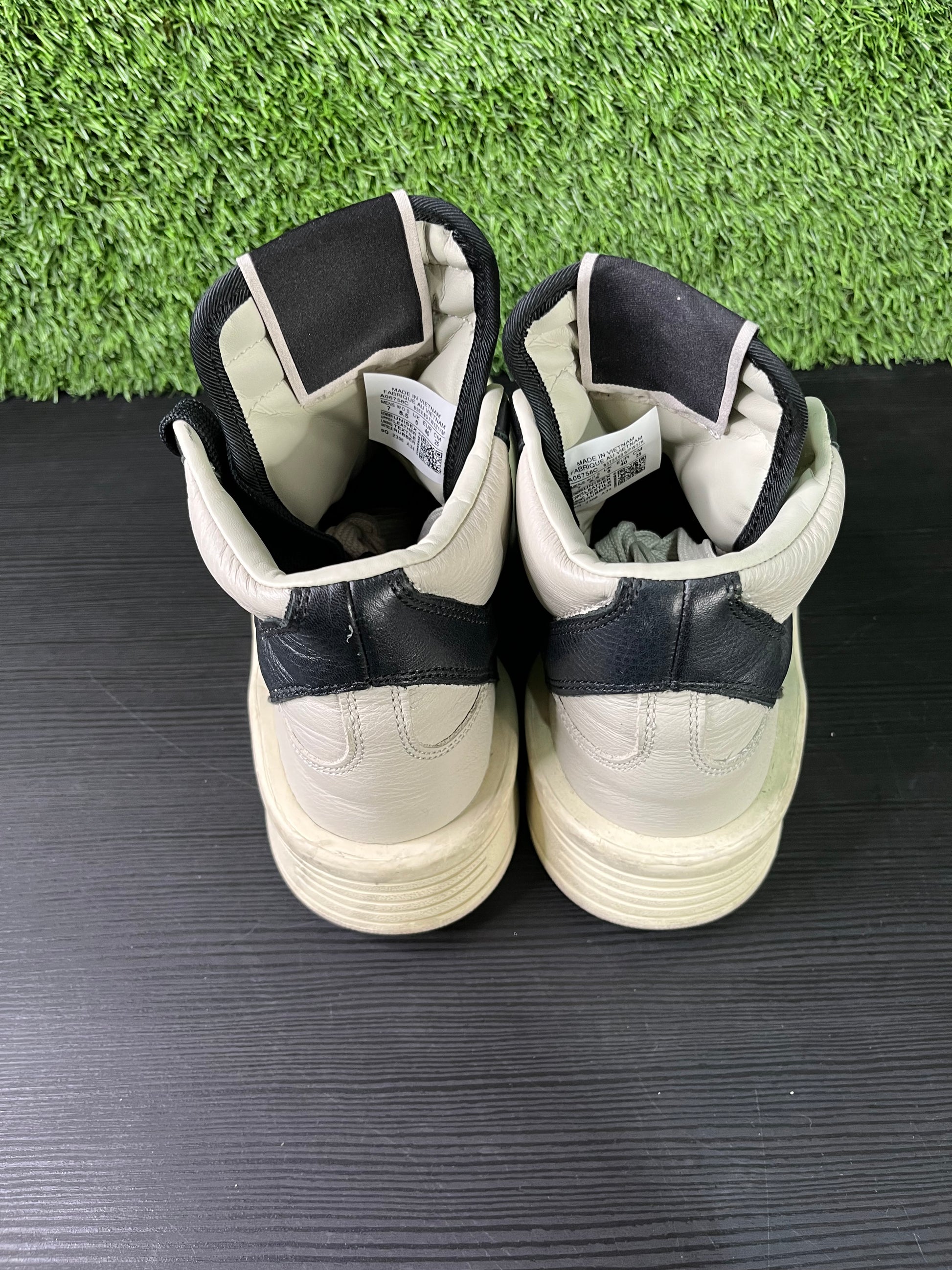 Rick Owens x DRKSHDW TURBOWPN "Oyster Black""