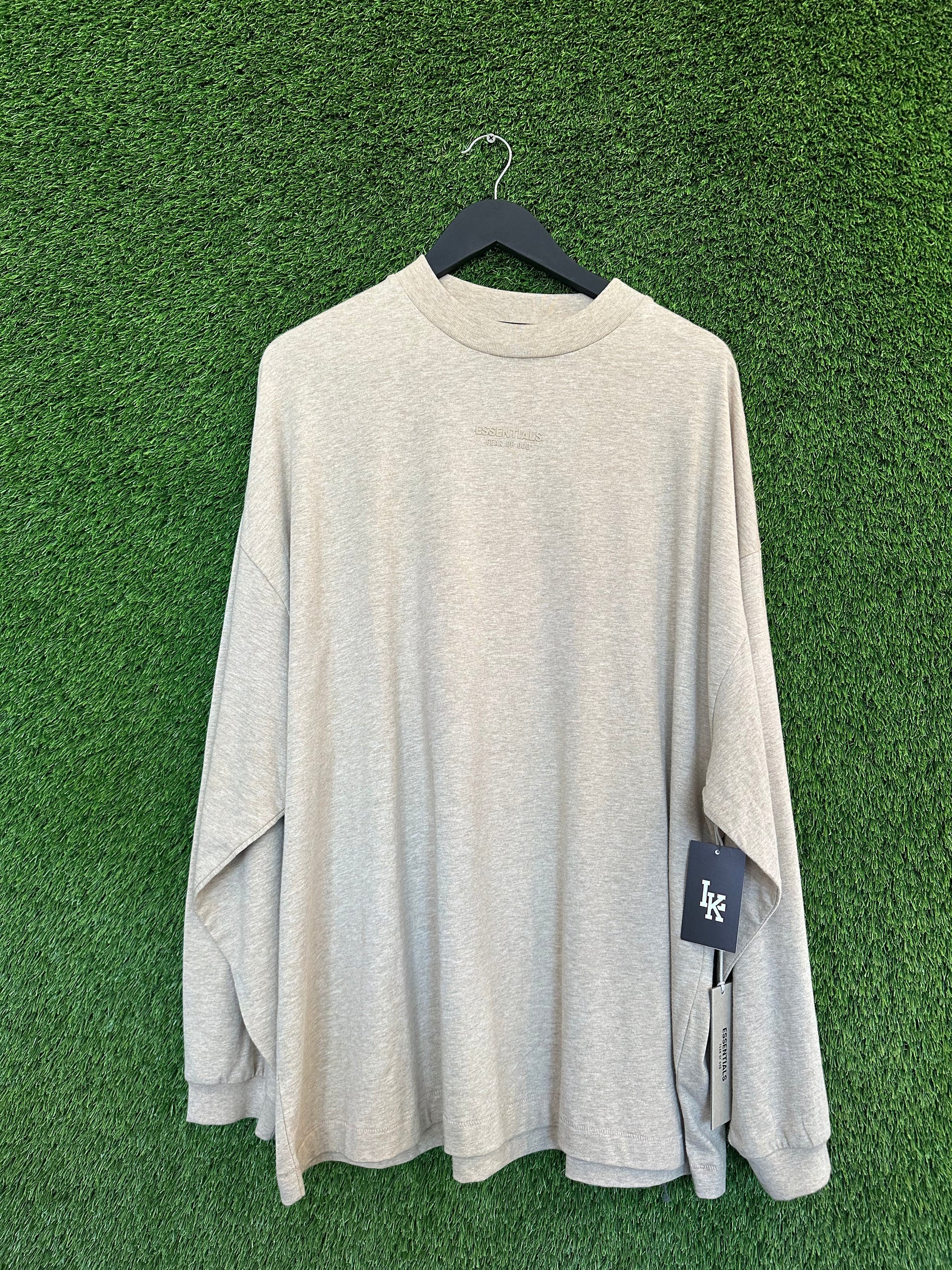 Fear of God Essentials LS Tee Dusty Beige