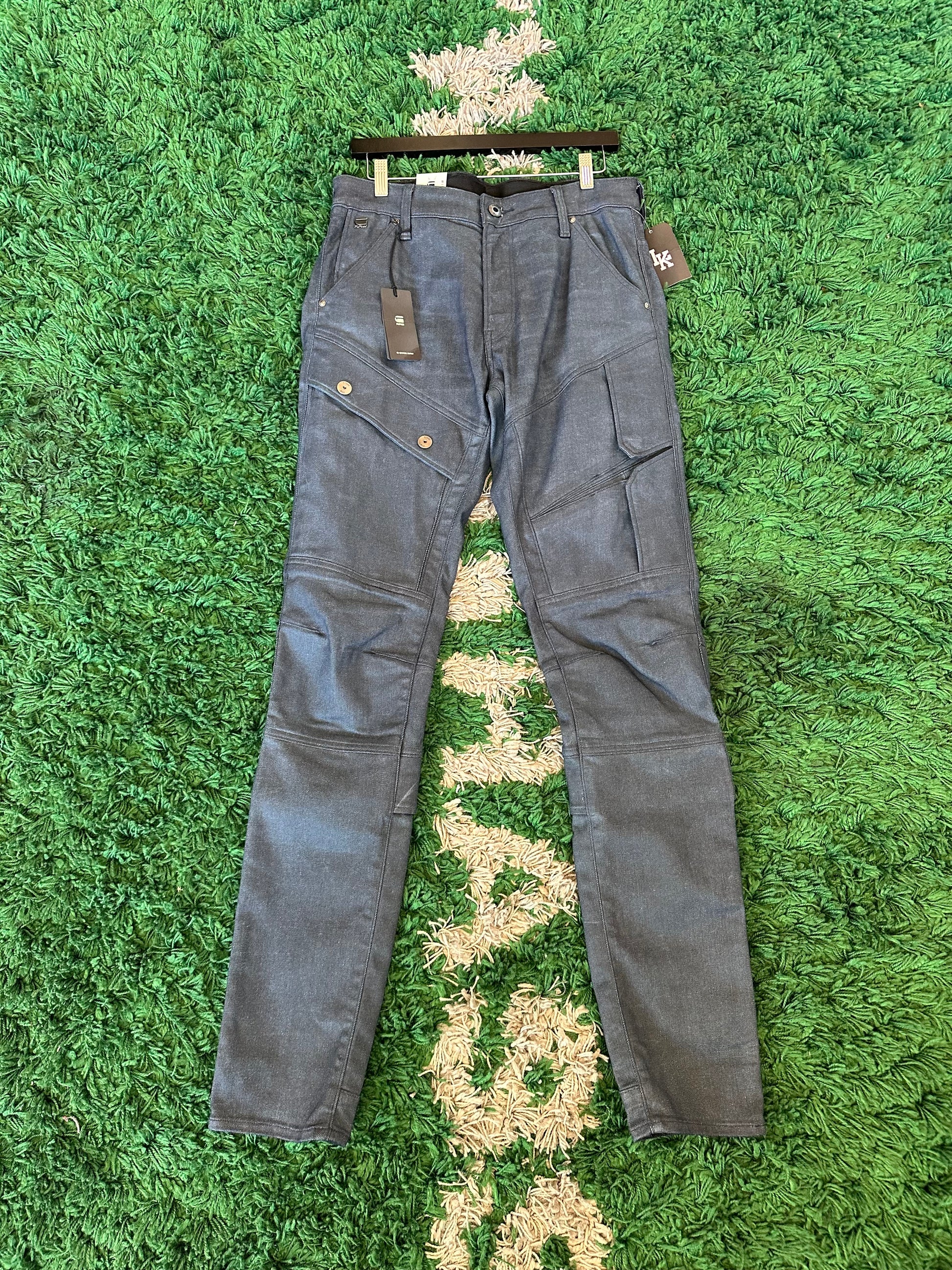 G-Star 3D Skinny Work Denim Blue