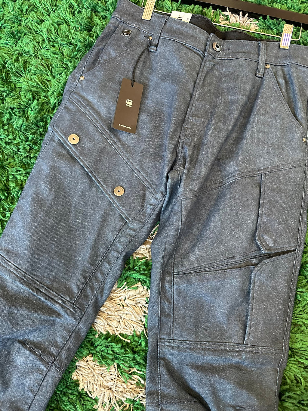 G-Star 3D Skinny Work Denim Blue