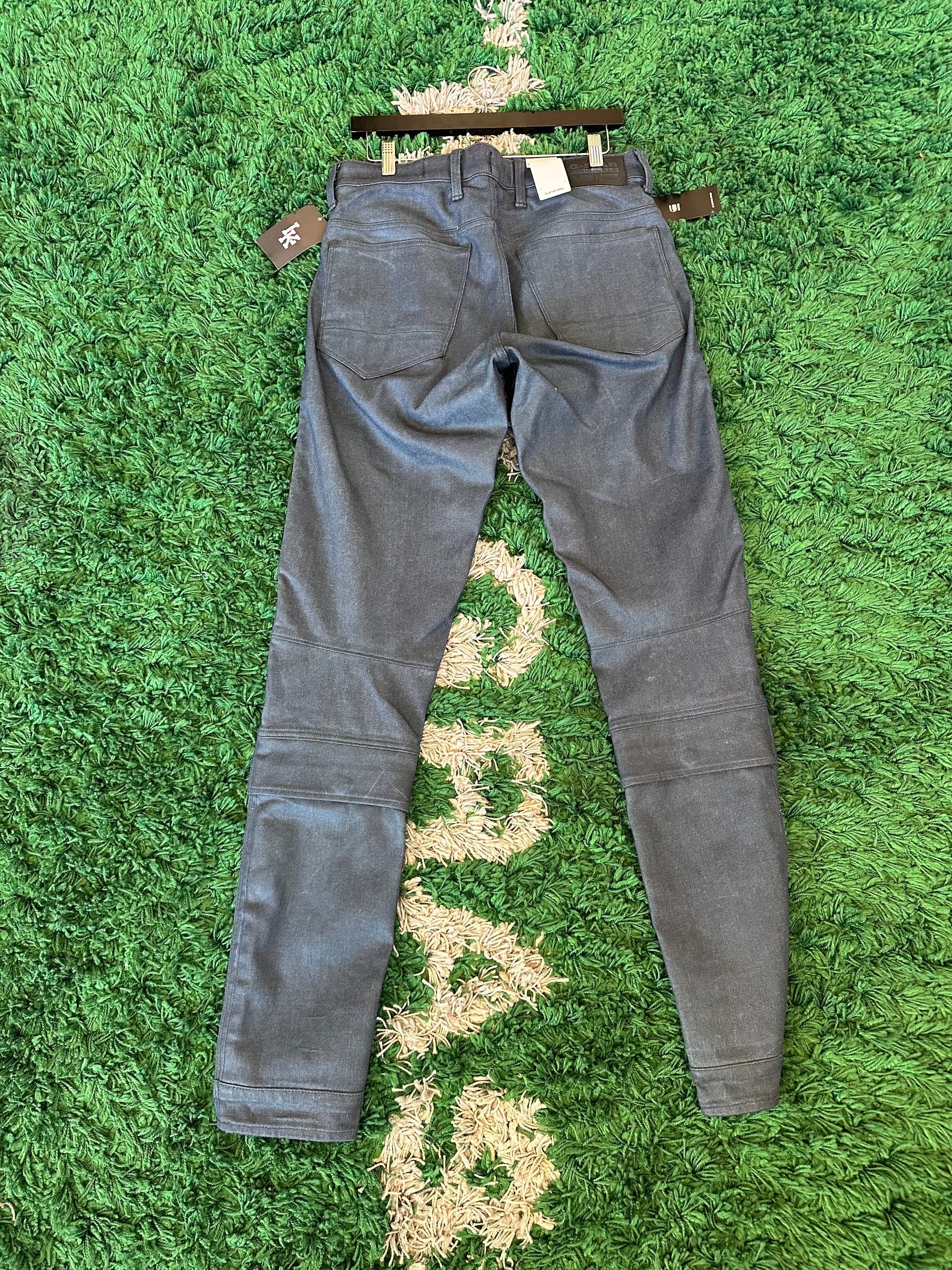 G-Star 3D Skinny Work Denim Blue