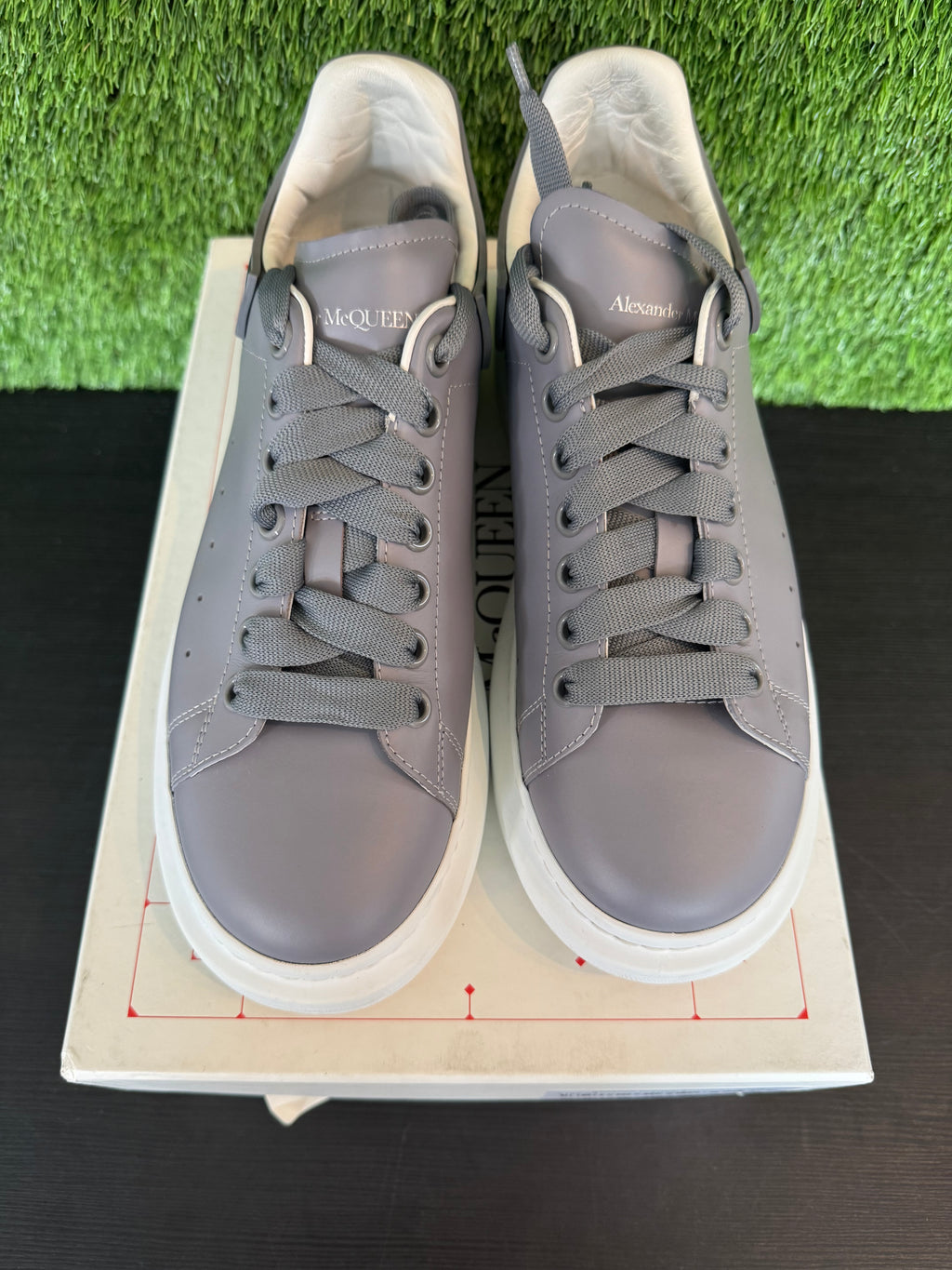 Alexander McQueen Oversized Gun Grey