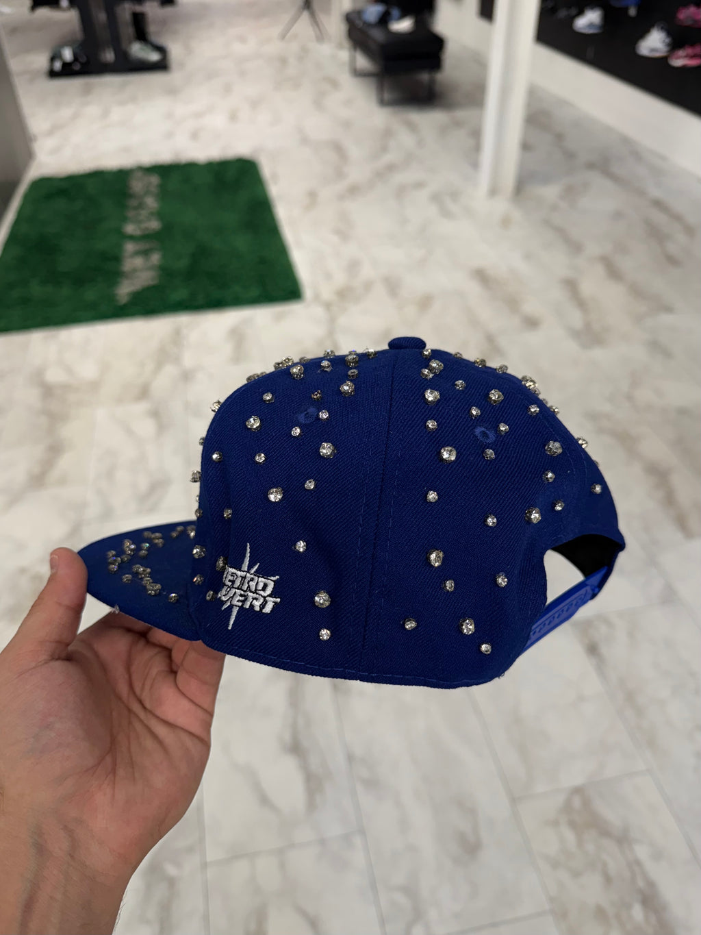 Retrovert LA Dodgers Rhinestone Snapback