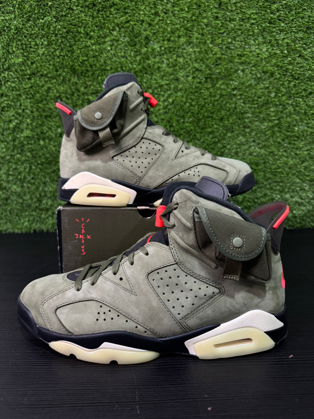 Jordan 6 Travis Scott Olive