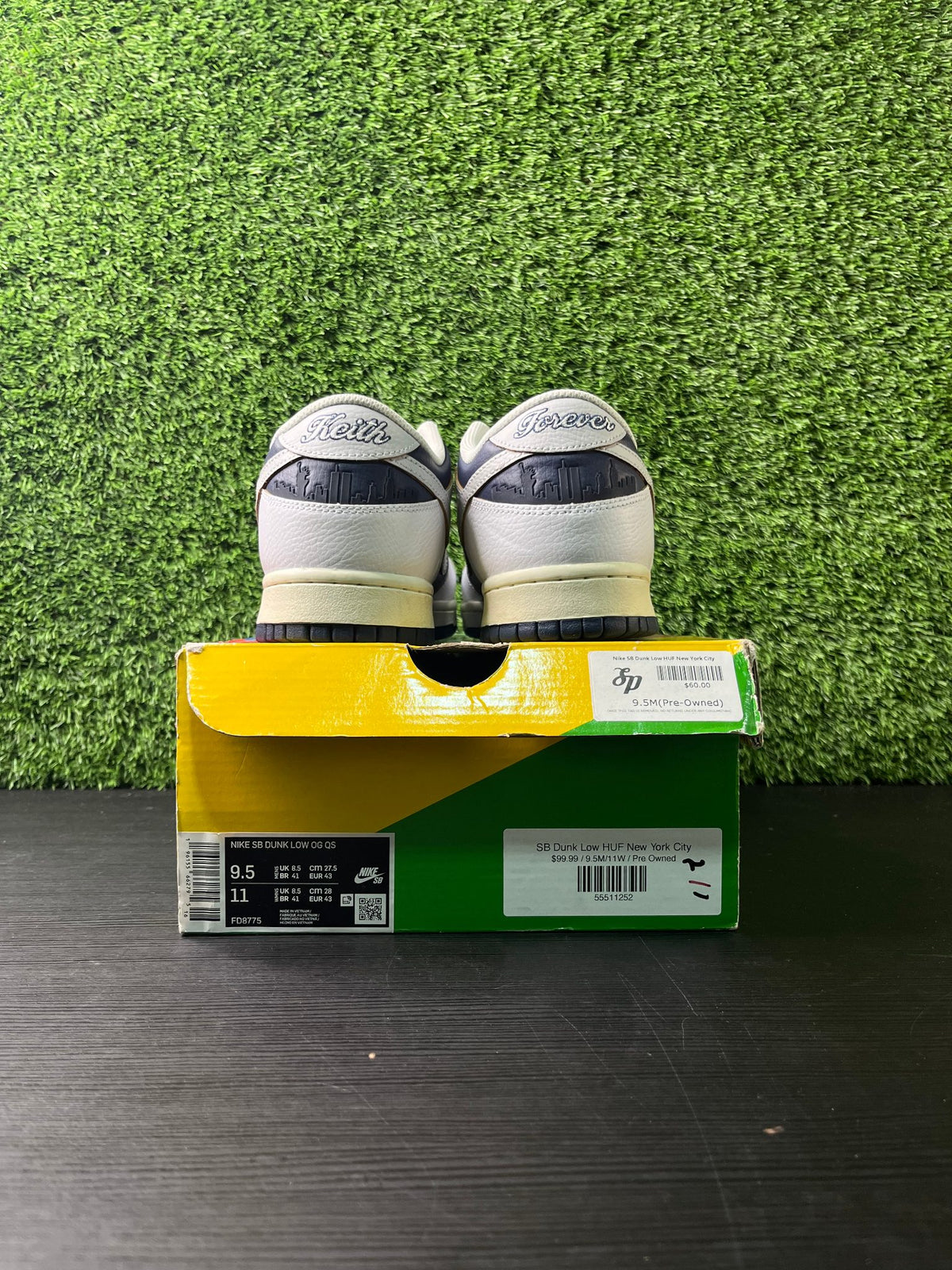 SB Dunk Low HUF New York City