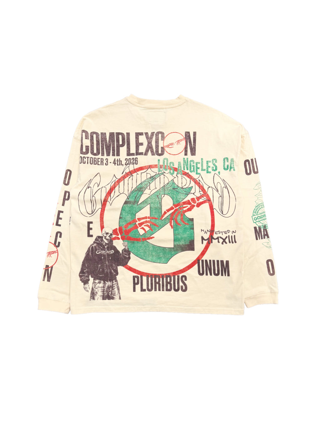 Godspeed x ComplexCon LA Tan L/S