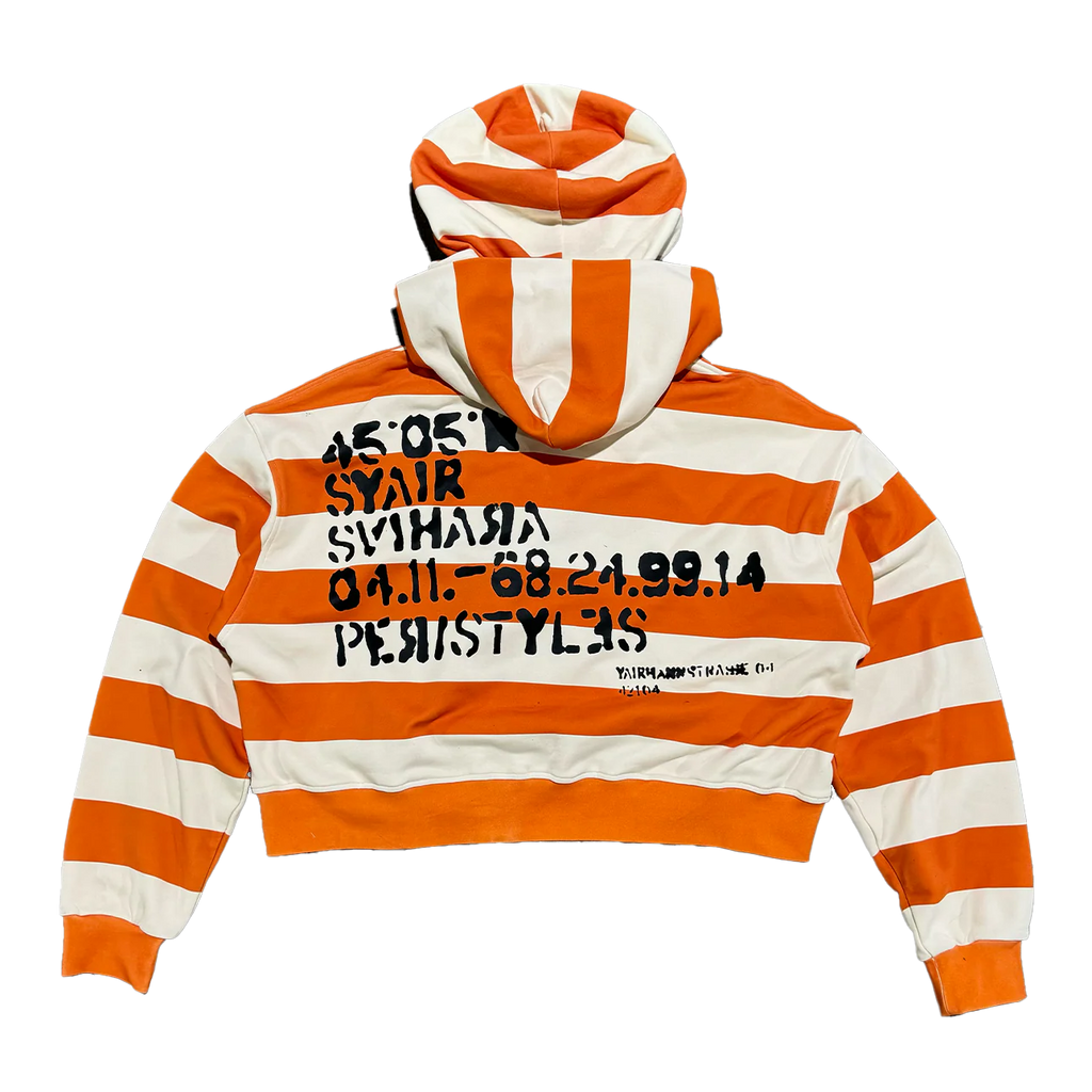 Syair sahaira "Cream sickle" prison hoodie (orange)
