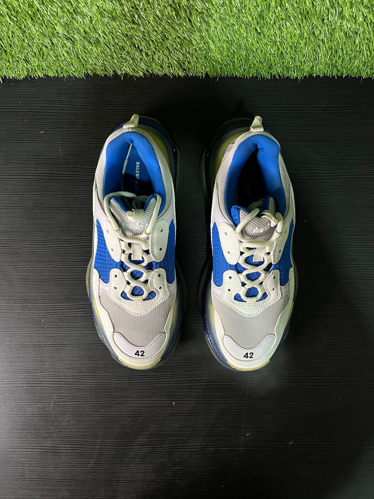 Balenciaga Triple S Sneaker White Blue