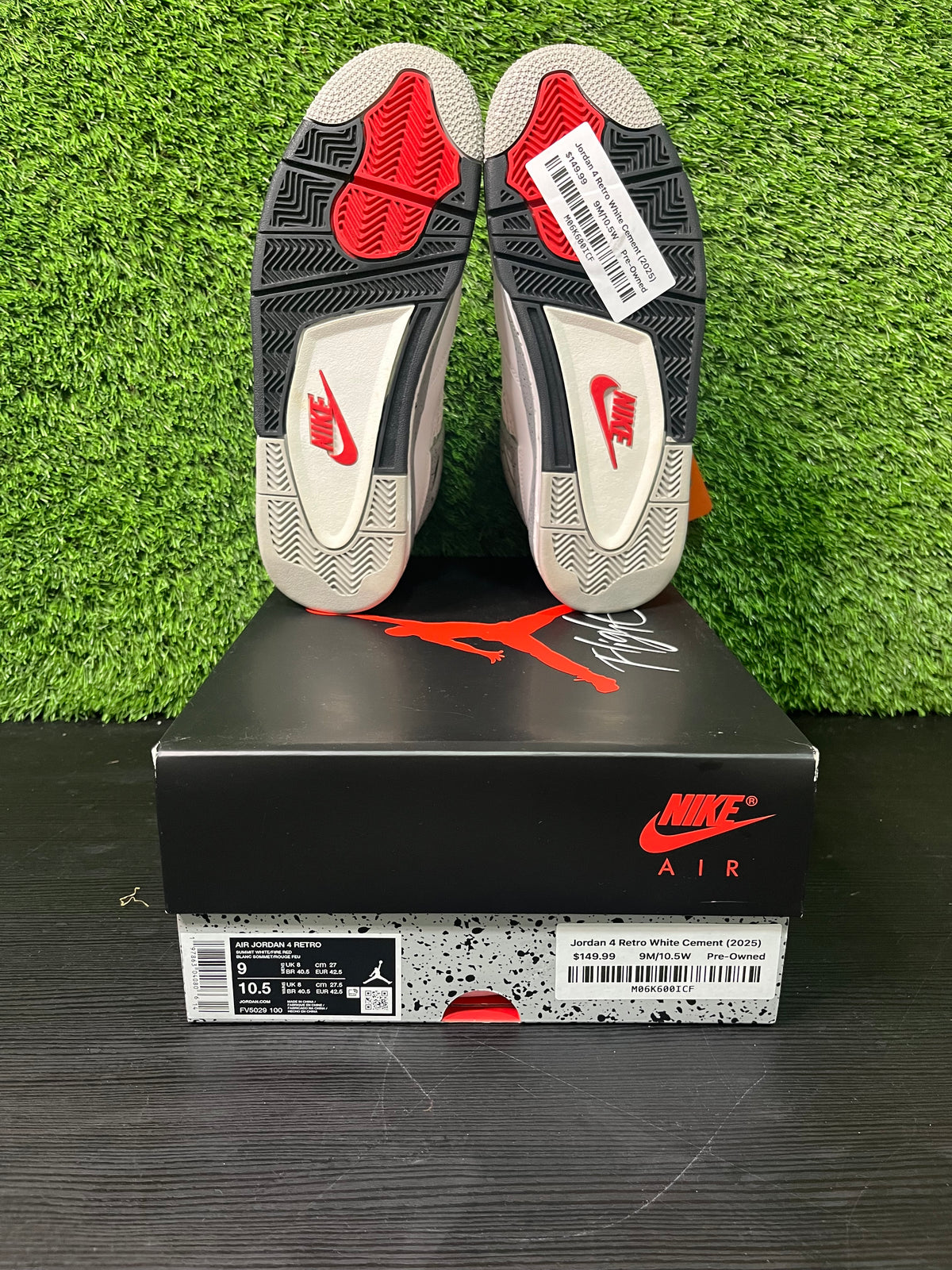 Jordan 4 Retro White Cement (2025)