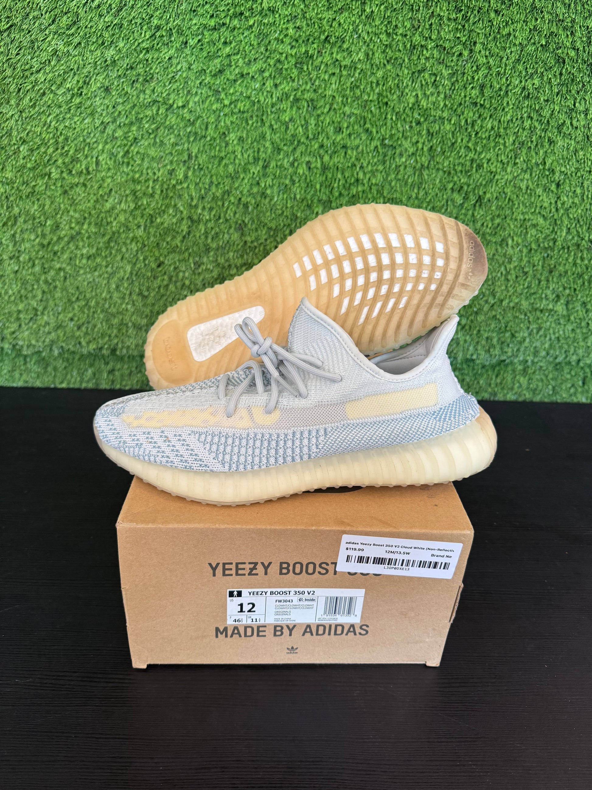adidas Yeezy Boost 350 V2 Cloud White (Non-Reflective)