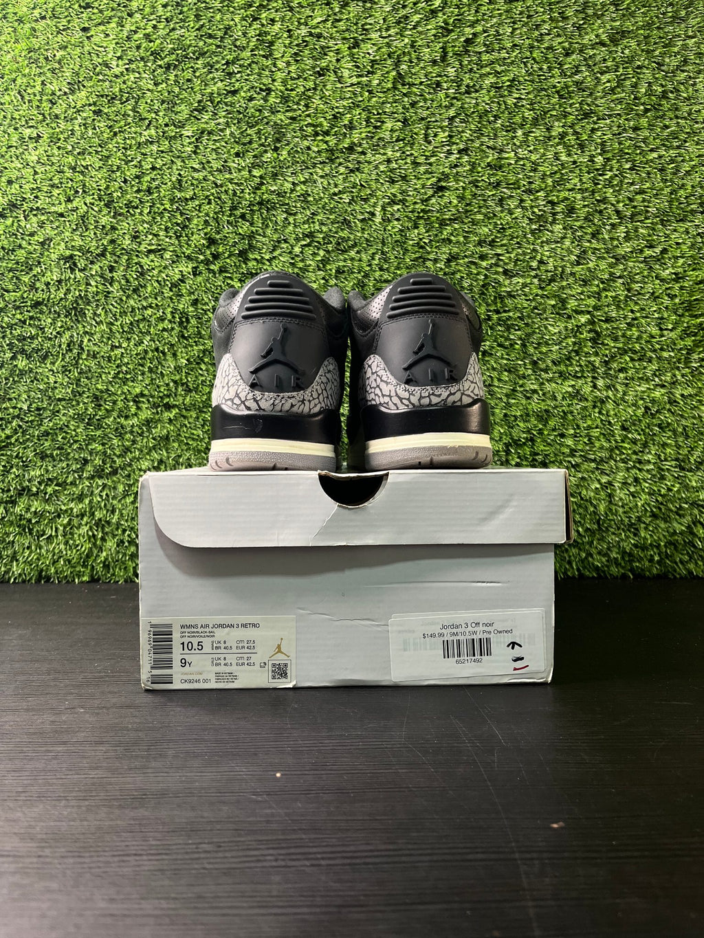 Jordan 3 Off noir