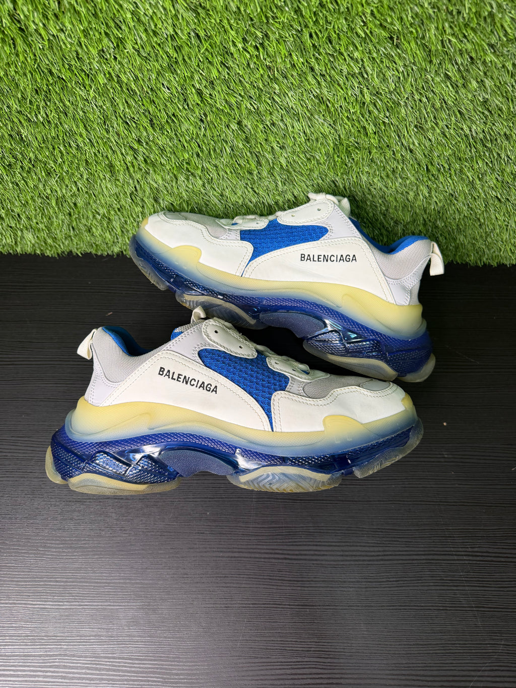 Balenciaga Triple S Sneaker White Blue