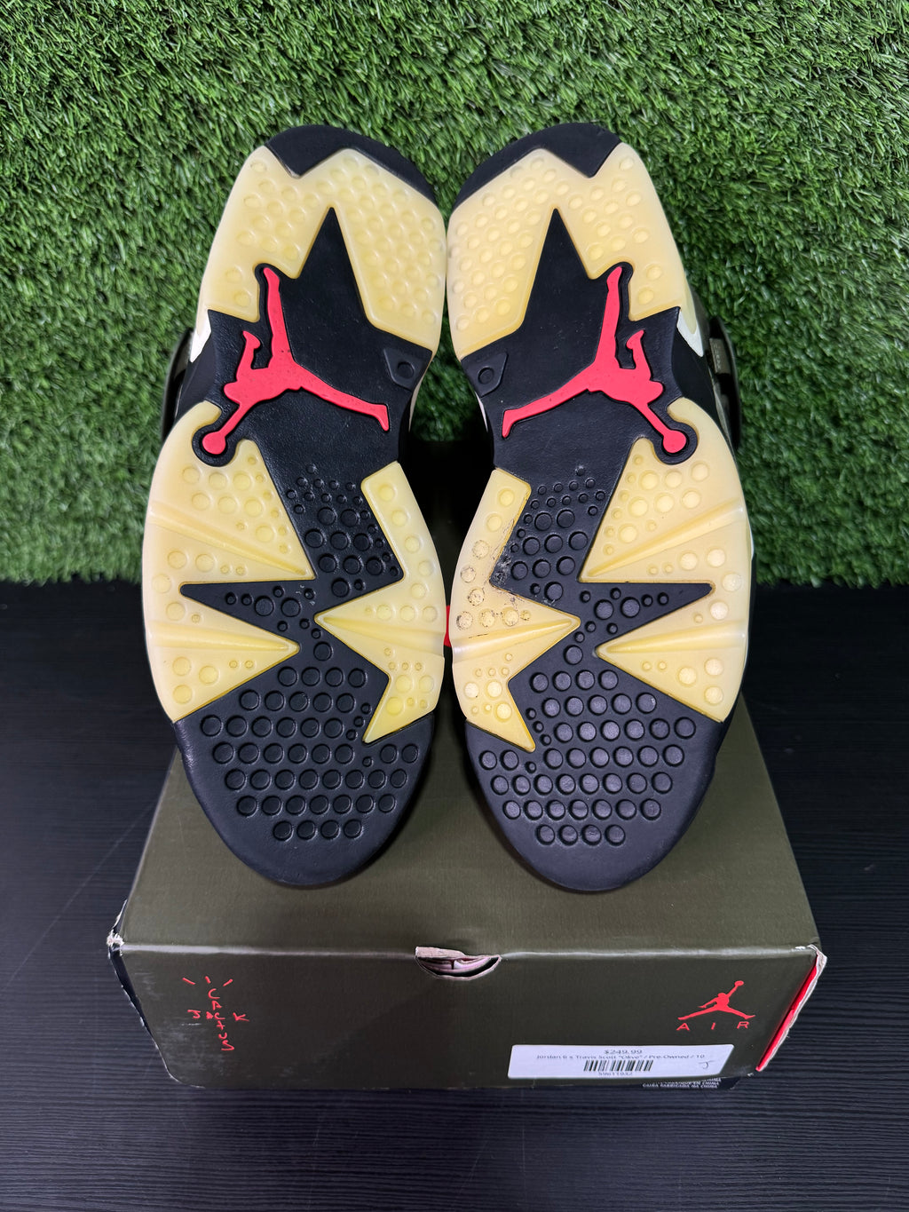 Jordan 6 Travis Scott Olive