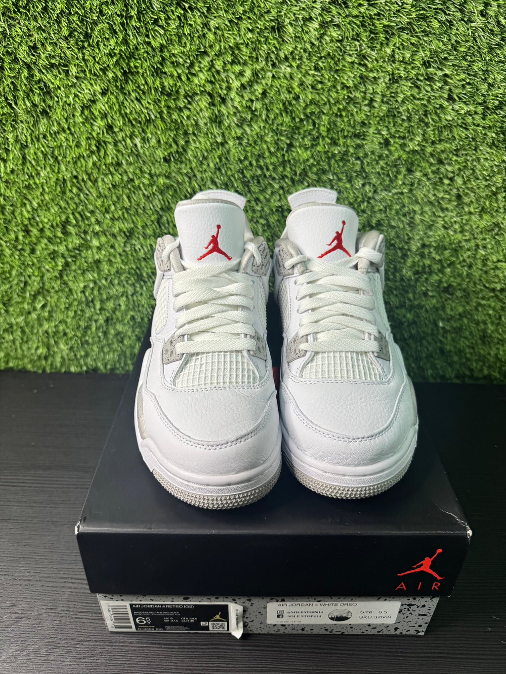 Jordan 4 White Oreo