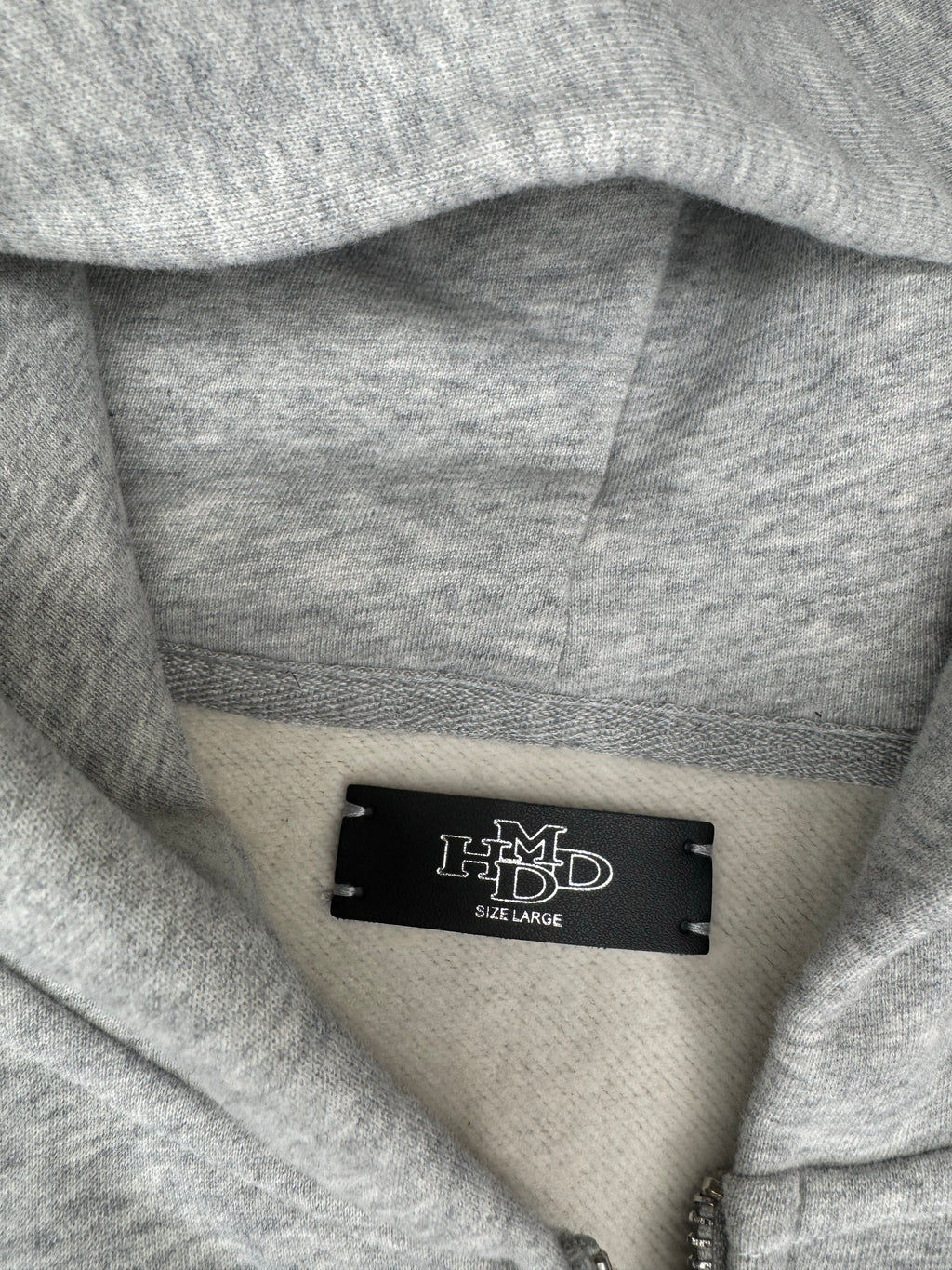 HMDD Camo Chimstone Grey Zip-Up Hoodie