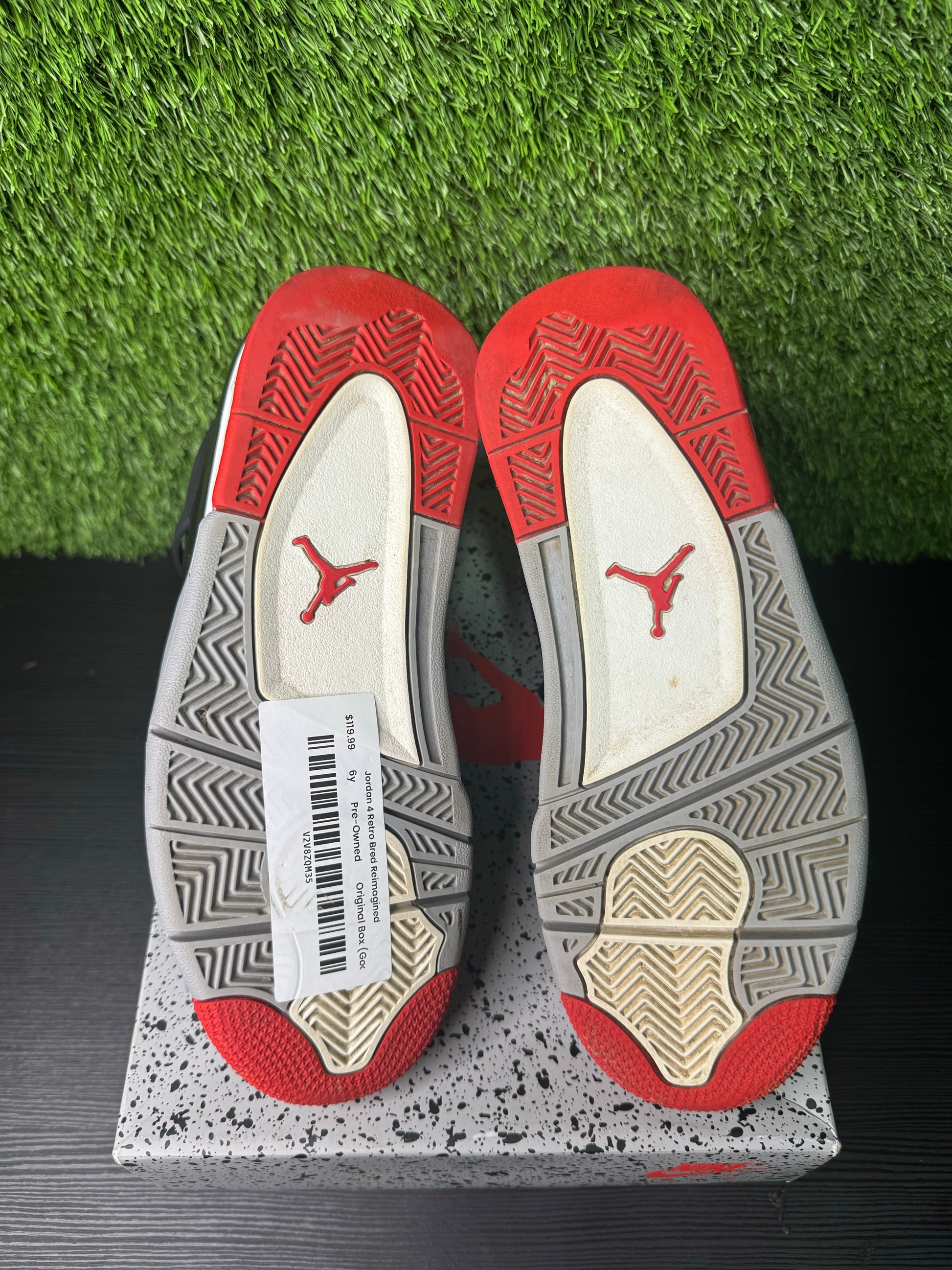 Jordan Retro 4 Bred reimagined