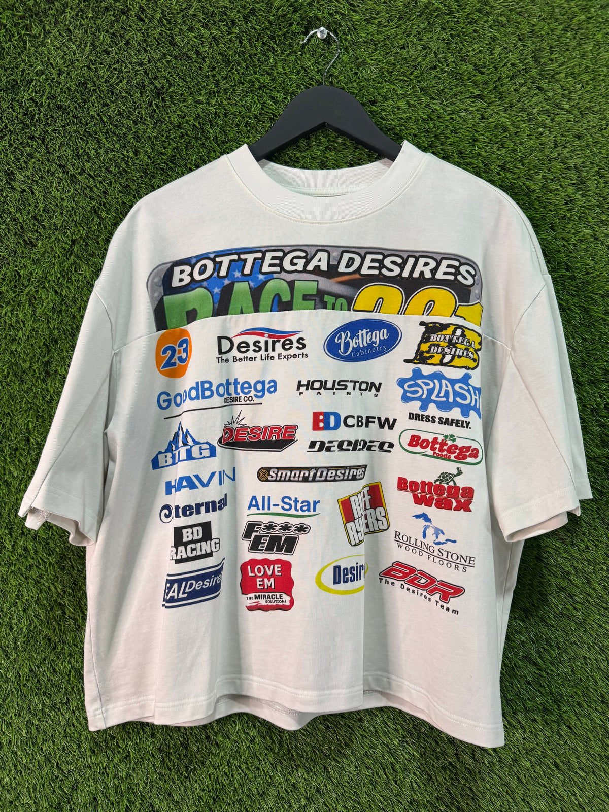 Bottega Desires Race to Desires T-Shirt White