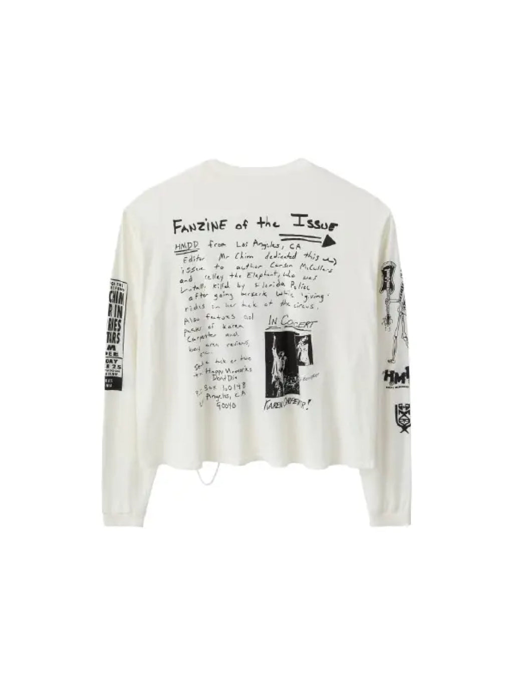 HMDD Fanzine Long Sleeve White