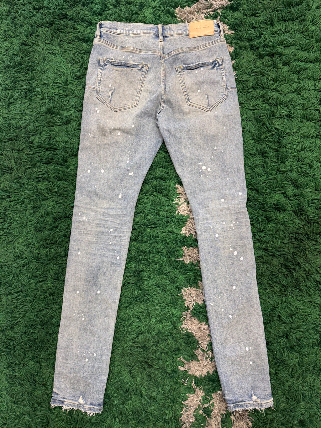 Purple Brand Skinny Denim Light Blue