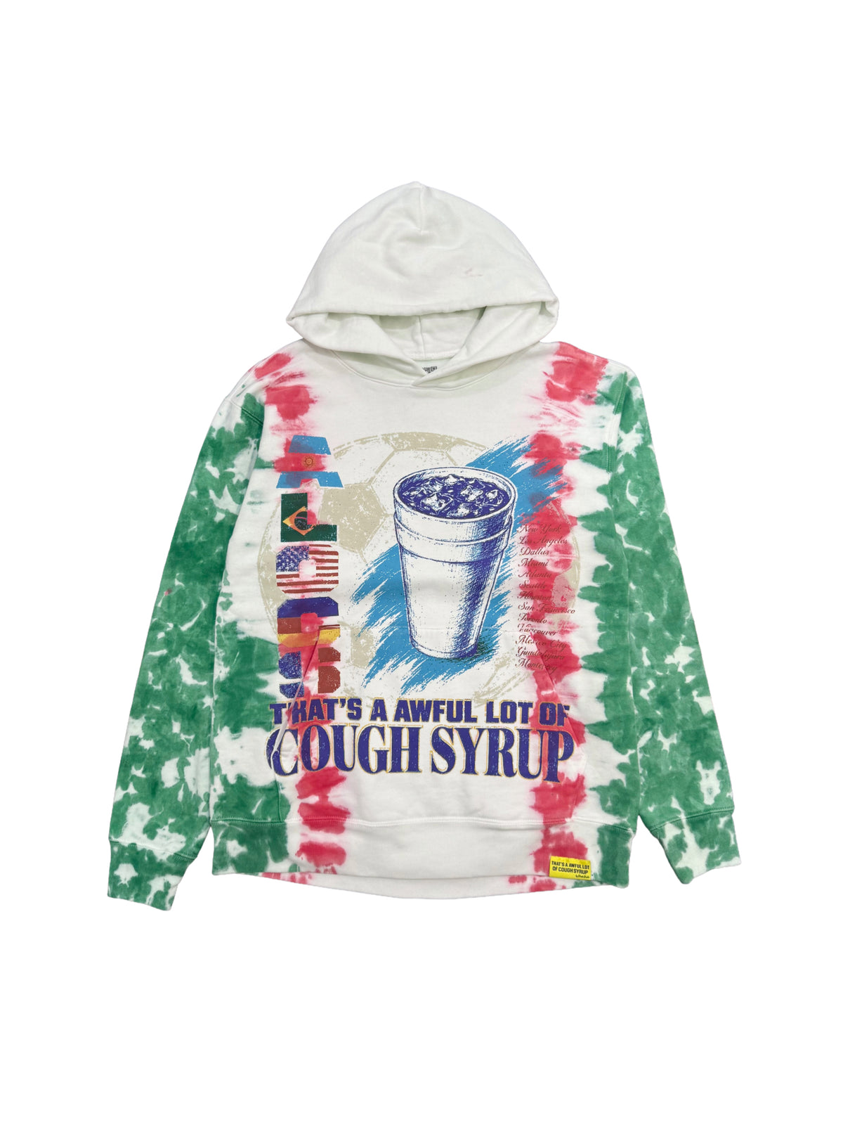 ALOCS World Cup Tye Die Hoodie