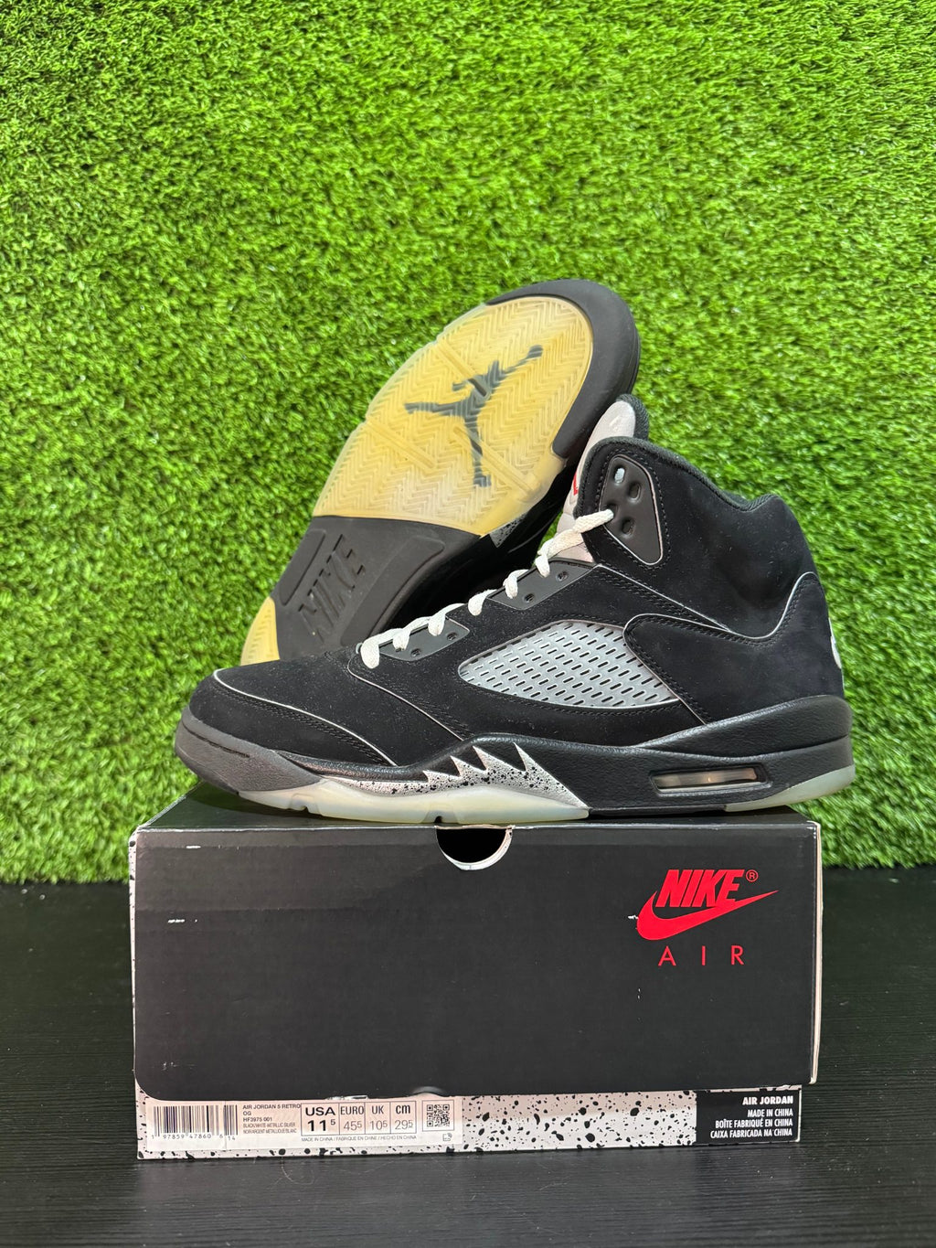 Jordan 5 Retro OG Black Metallic Reimagined