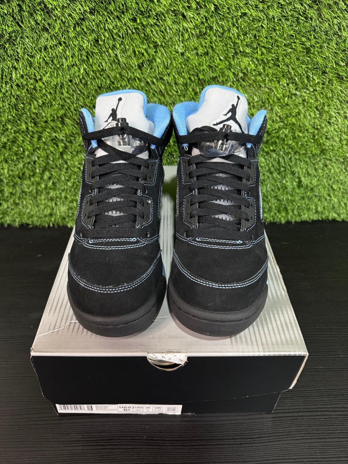 Jordan 5 Retro Black University Blue (2026) (GS)