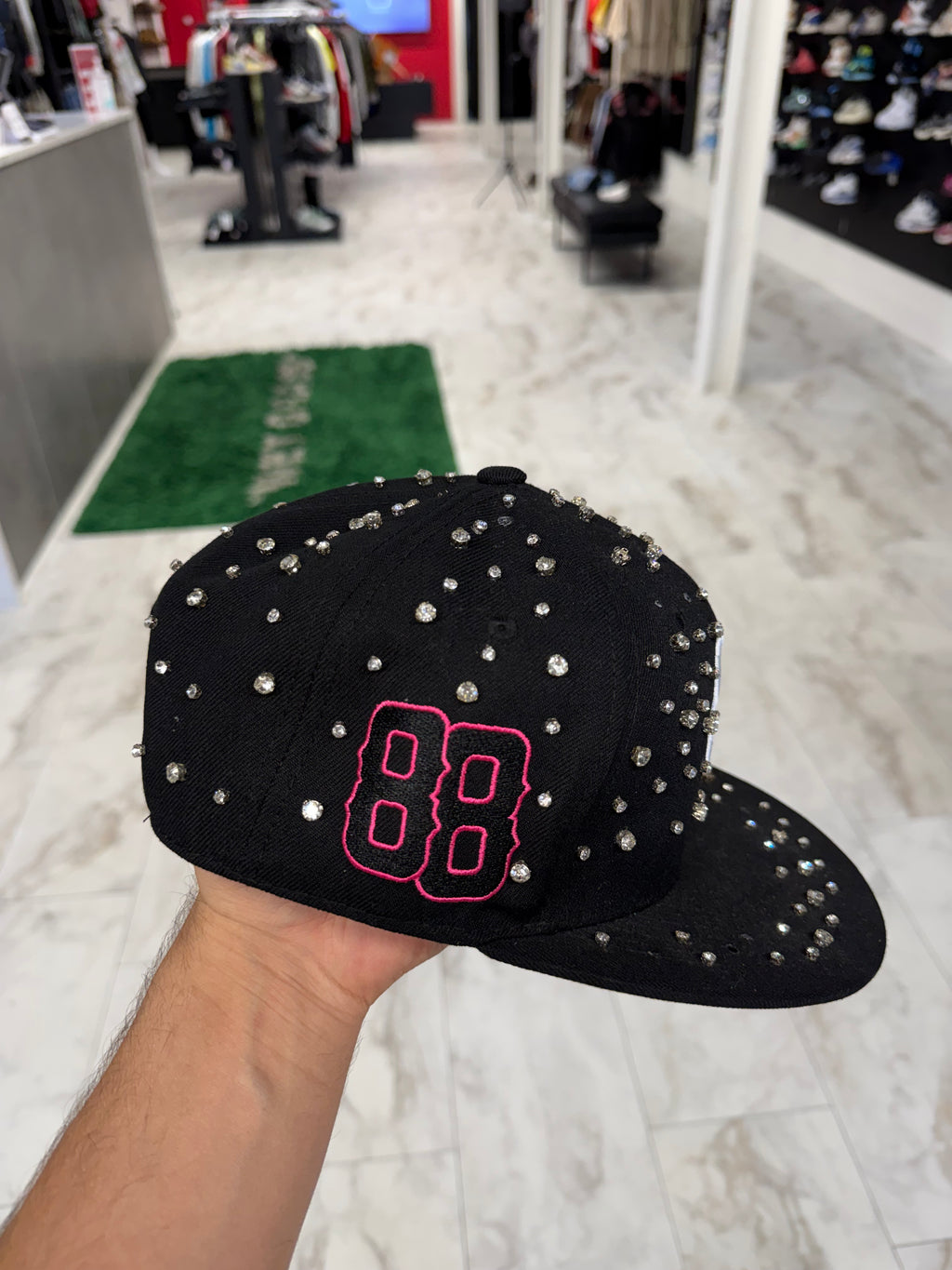 Retrovert White Sox Rhinestone Snapback