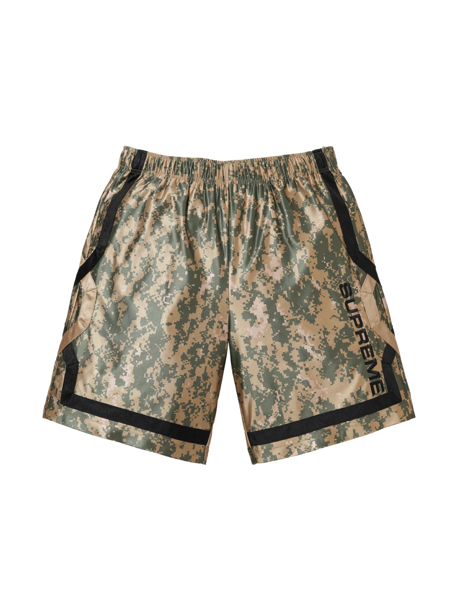 Supreme Chain Link Basketball Shorts camo
