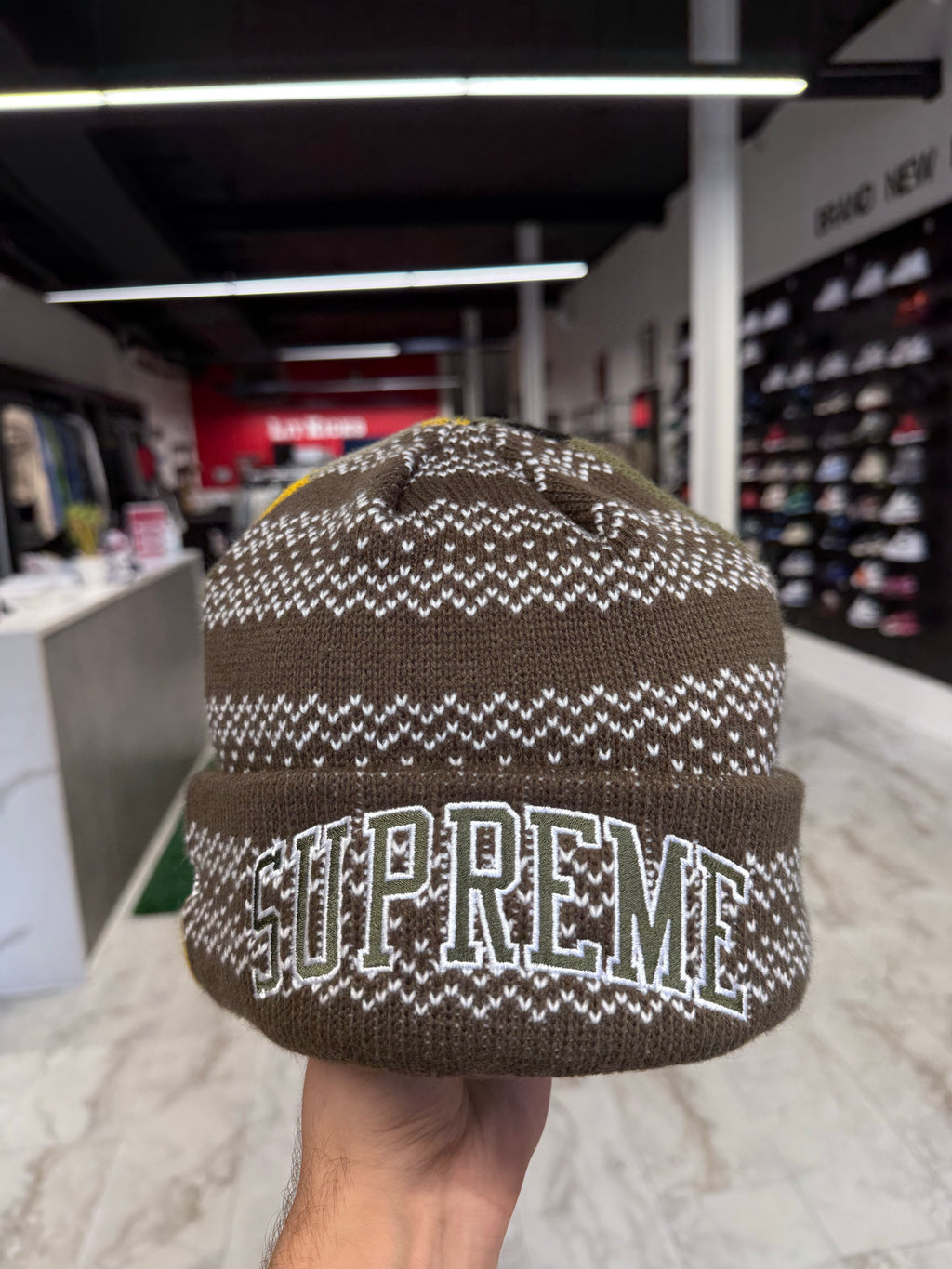 Supreme X New Era Split Beanie