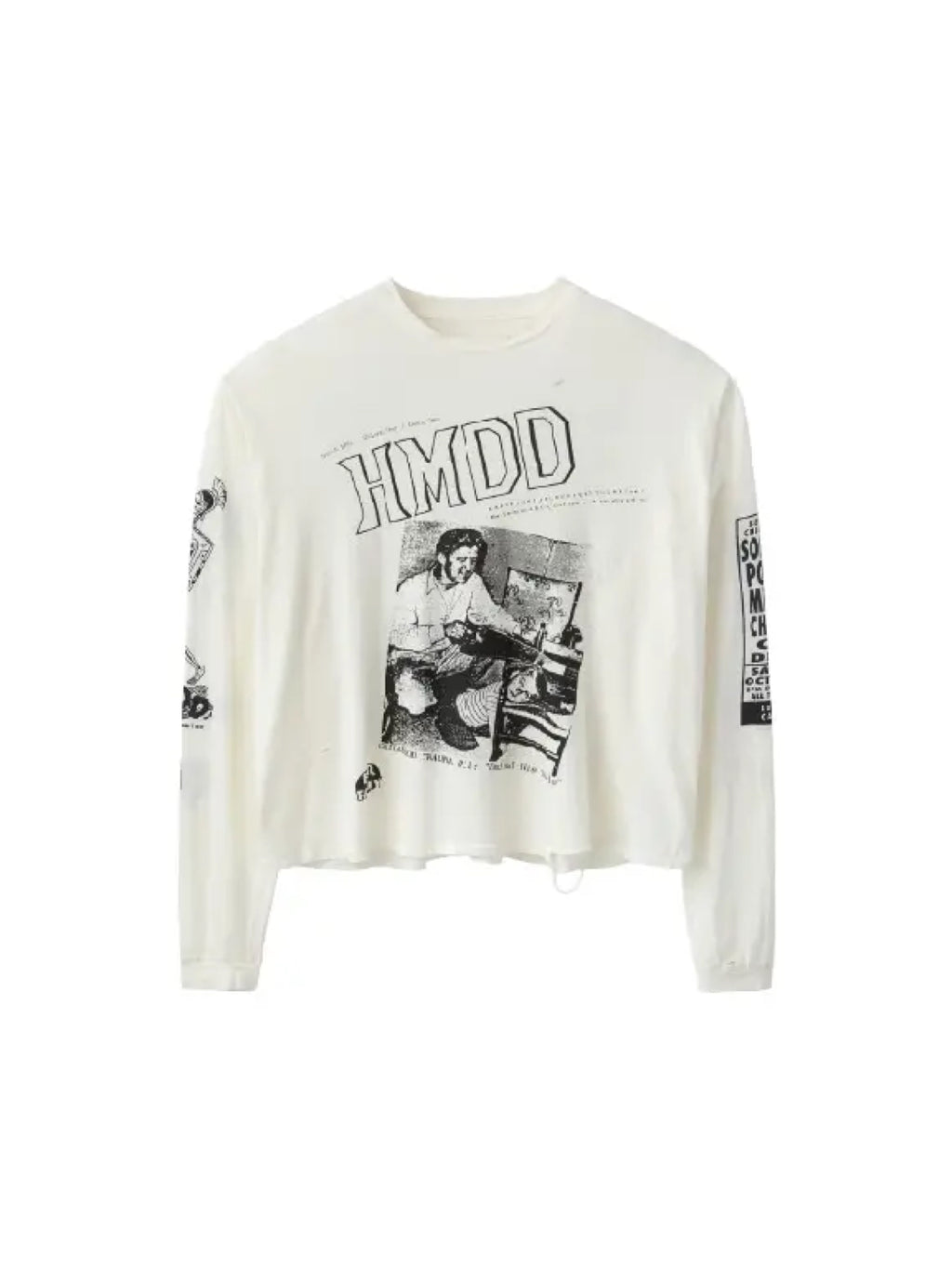 HMDD Fanzine Long Sleeve White