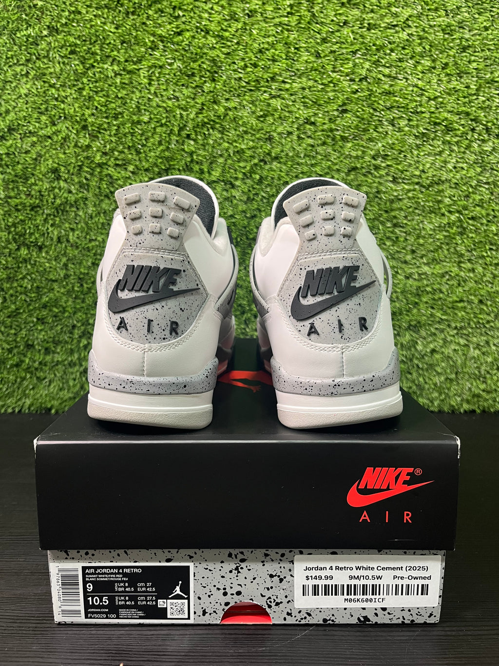 Jordan 4 Retro White Cement (2025)