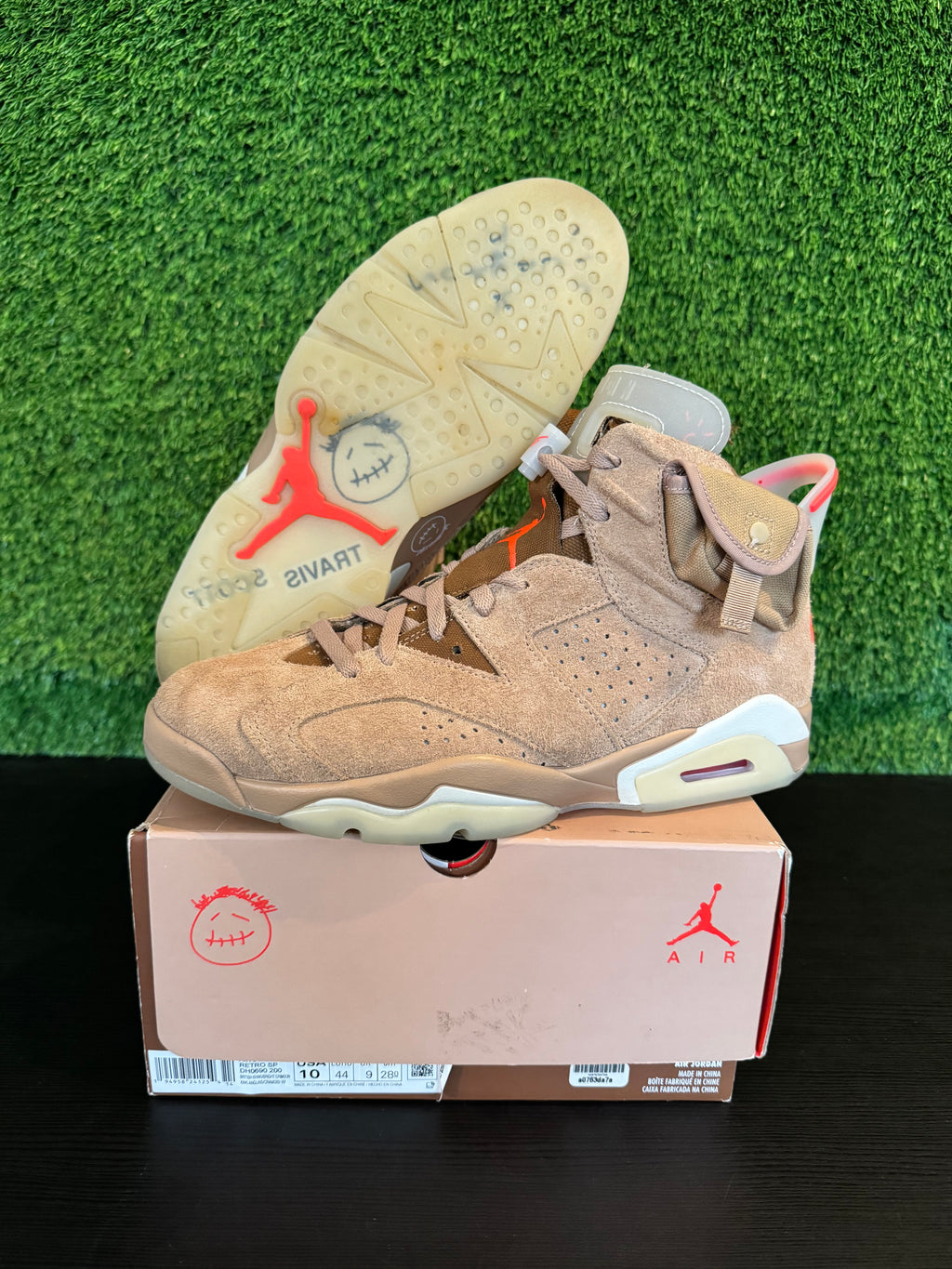 Jordan 6 Retro Travis Scott British Khaki