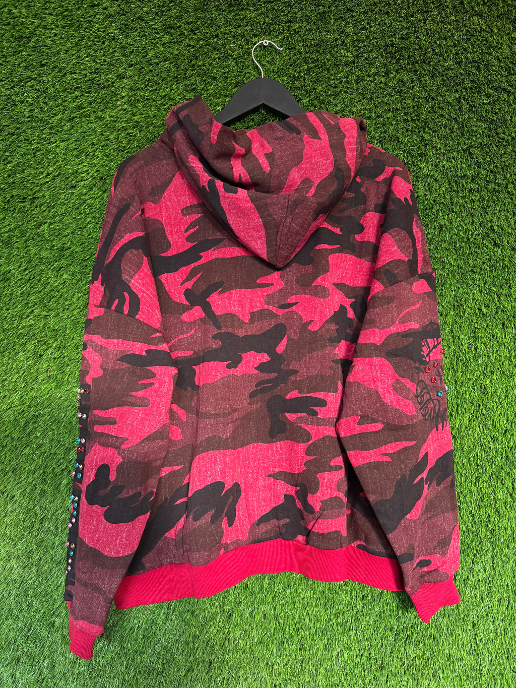 HMDD Red Camo Chimestone Zip Up