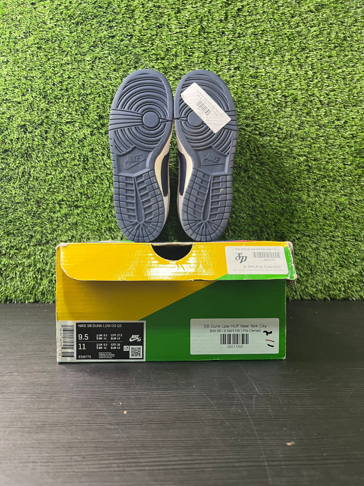 SB Dunk Low HUF New York City