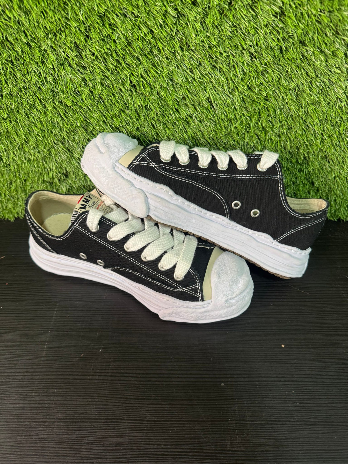 Maison Mihara Yasuhiro Hank OG Sole Canvas Low Black