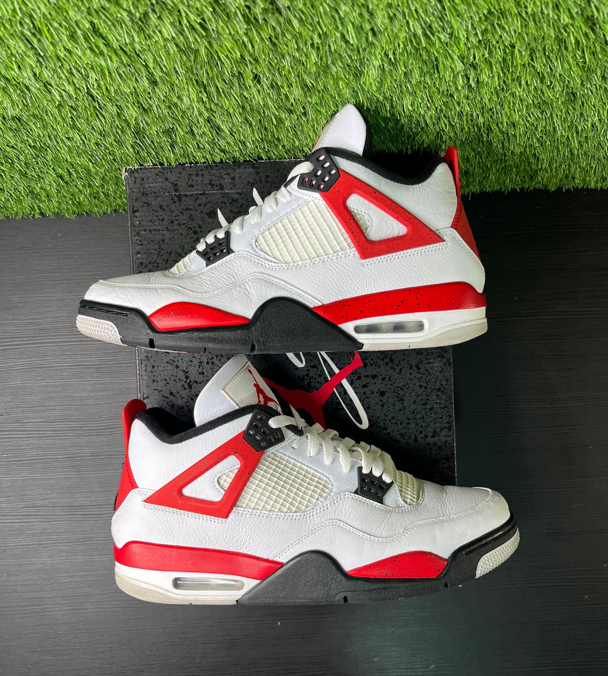 Jordan 4 red cement