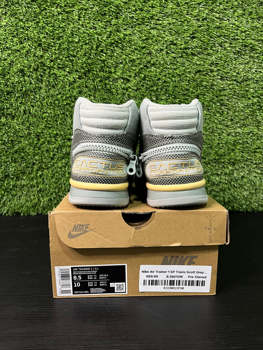 Nike Air Trainer 1 SP Travis Scott Grey Haze