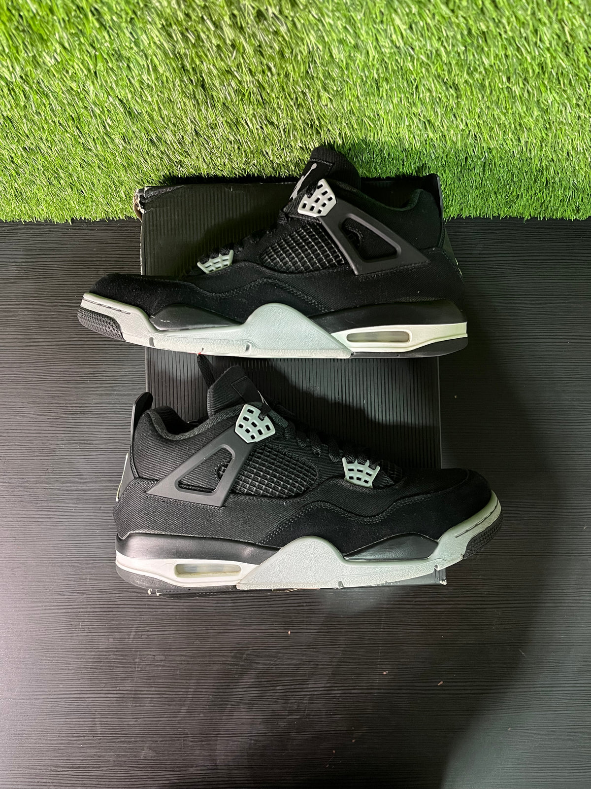 Jordan 4 Retro SE Black Canvas