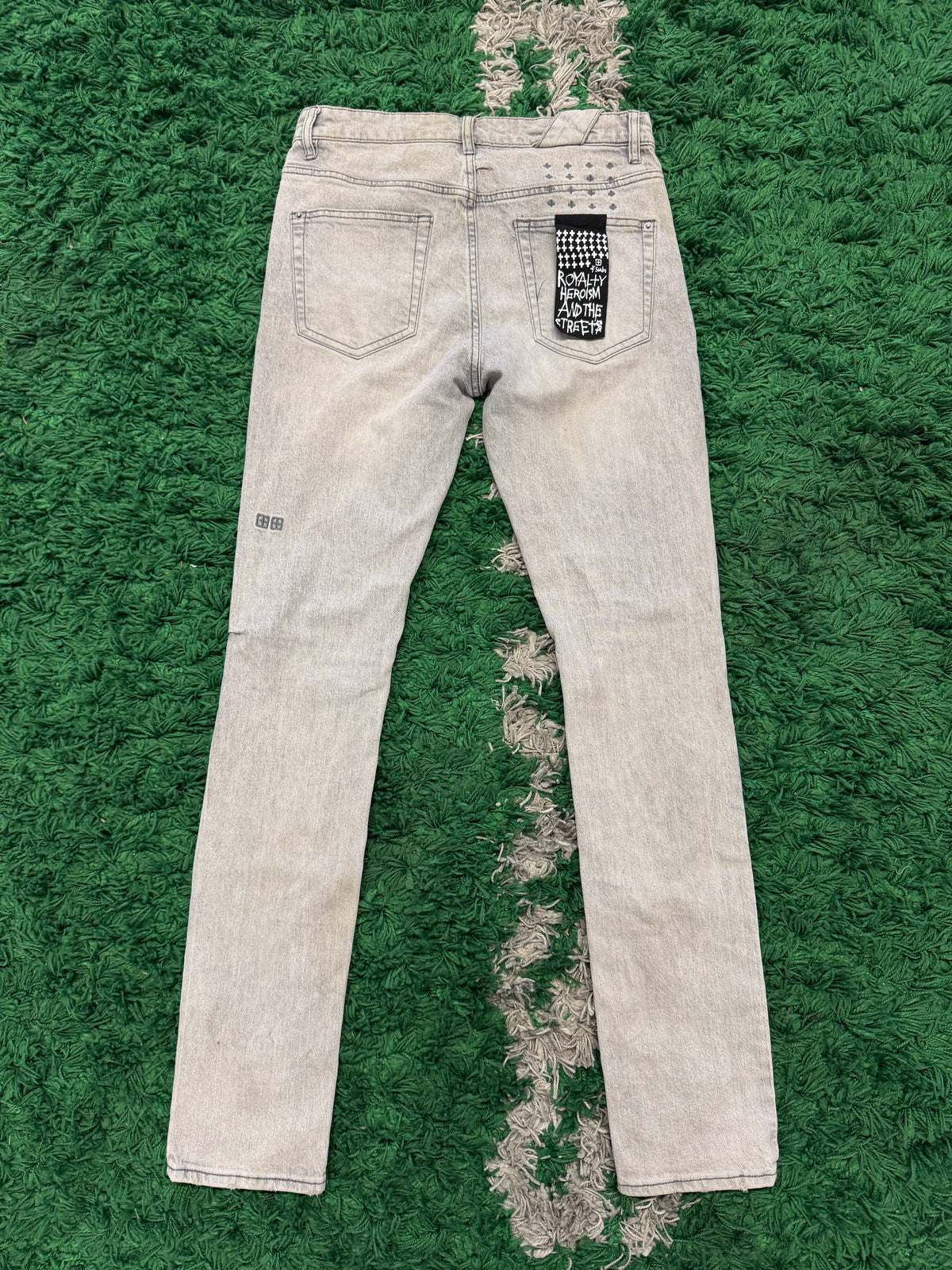 Ksubi Stone Wash Denim Grey