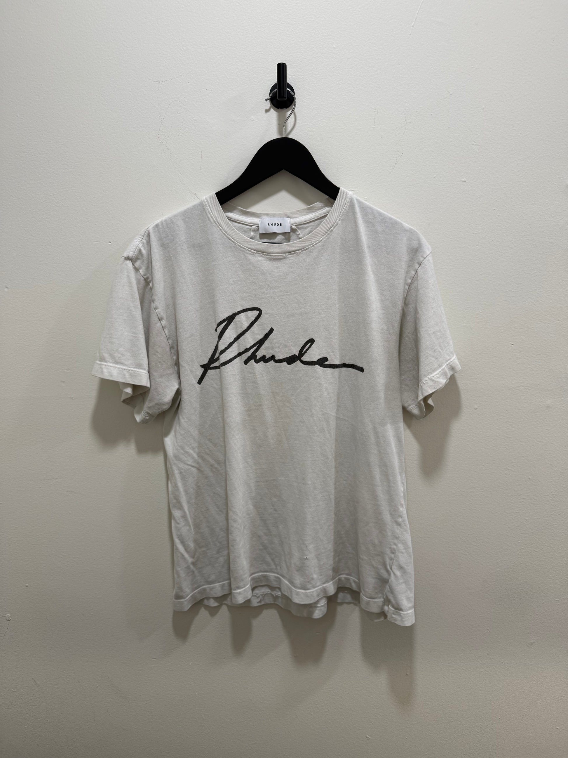 Rhude Cursive Logo Tee