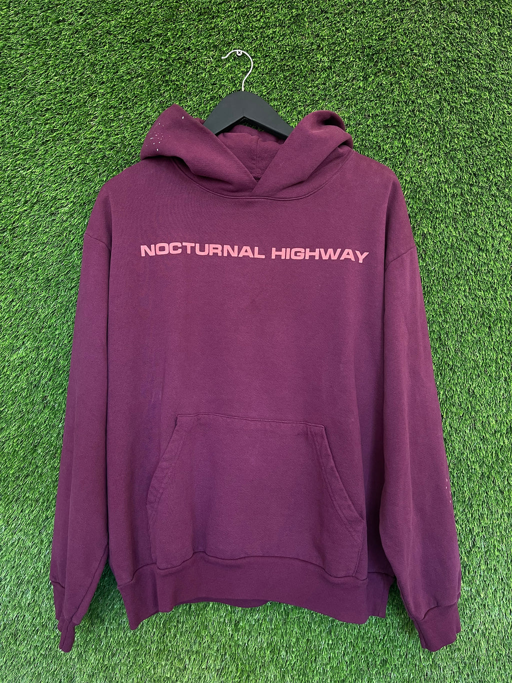 Sp5der Nocturnal Highway 5 Hoodie Purple