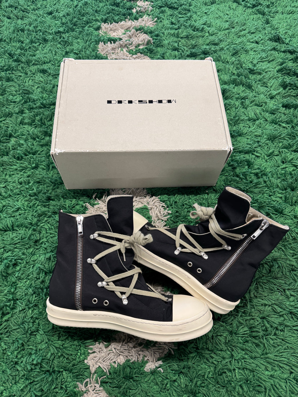 Rick Owens’s hex DRKSHDW black/beige