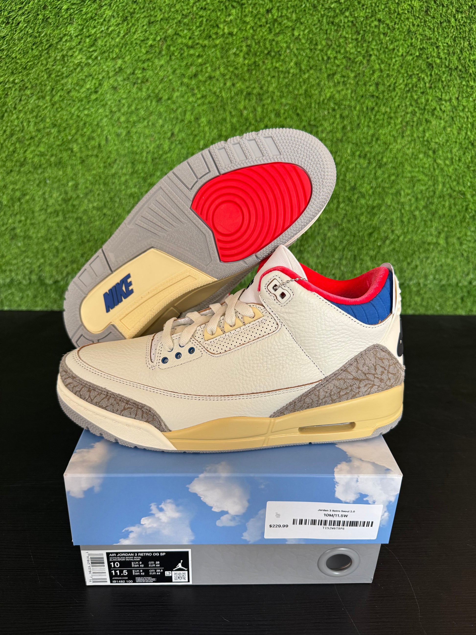 Jordan 3 Retro Seoul 2.0
