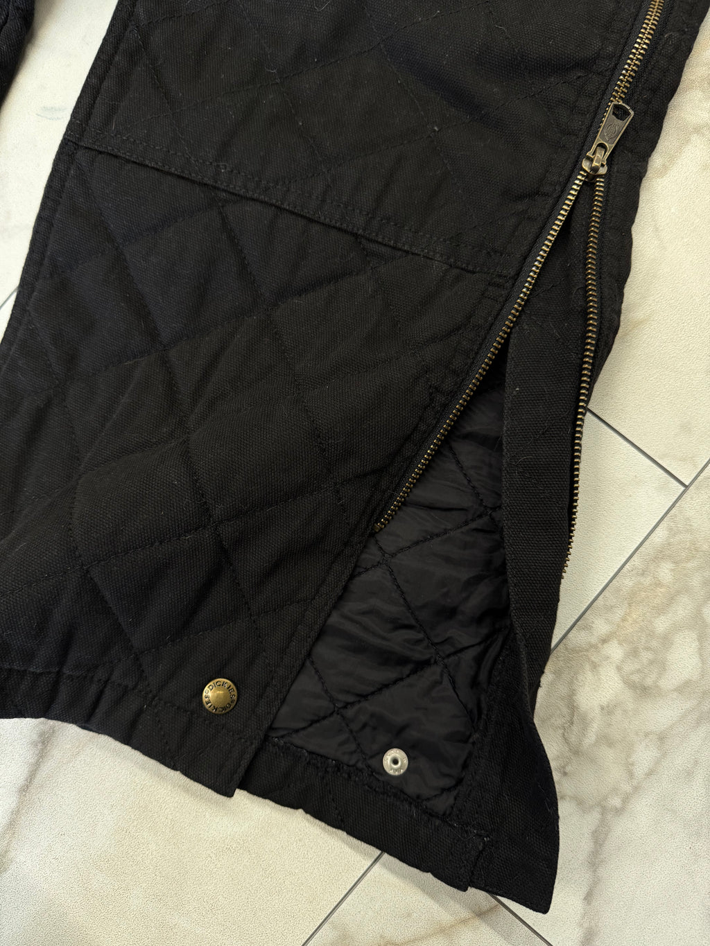 Supreme Dickies Quilted Denim Coverall Black
