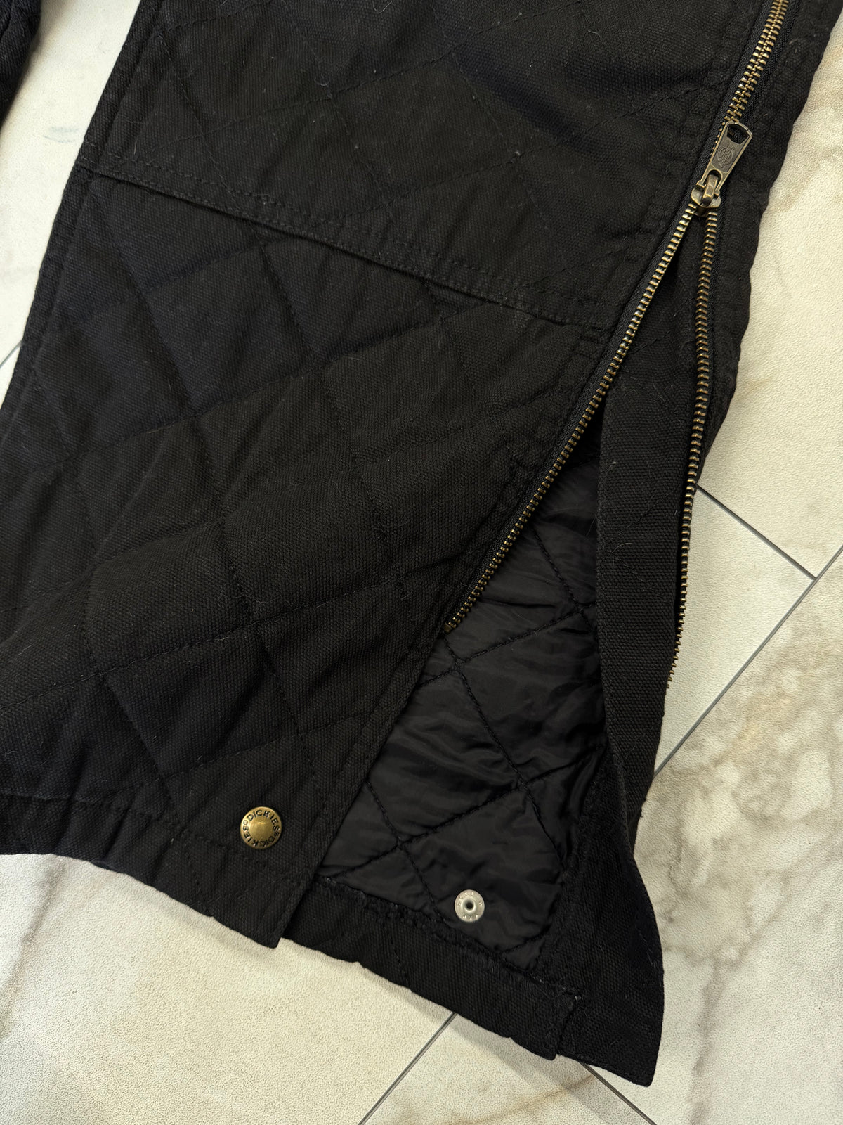 Supreme Dickies Quilted Denim Coverall Black