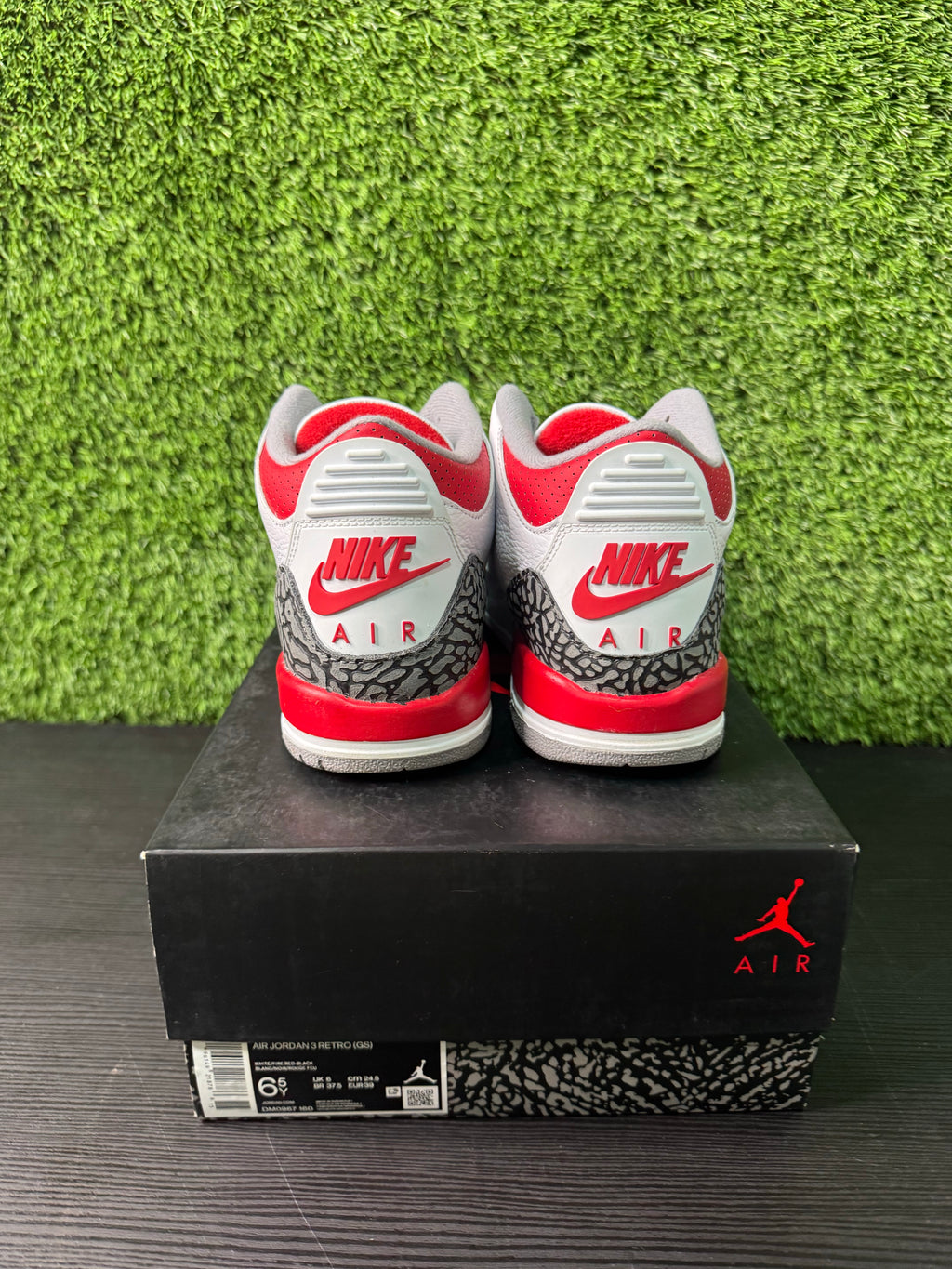 Jordan 3 Retro Fire Red (2022) (GS)