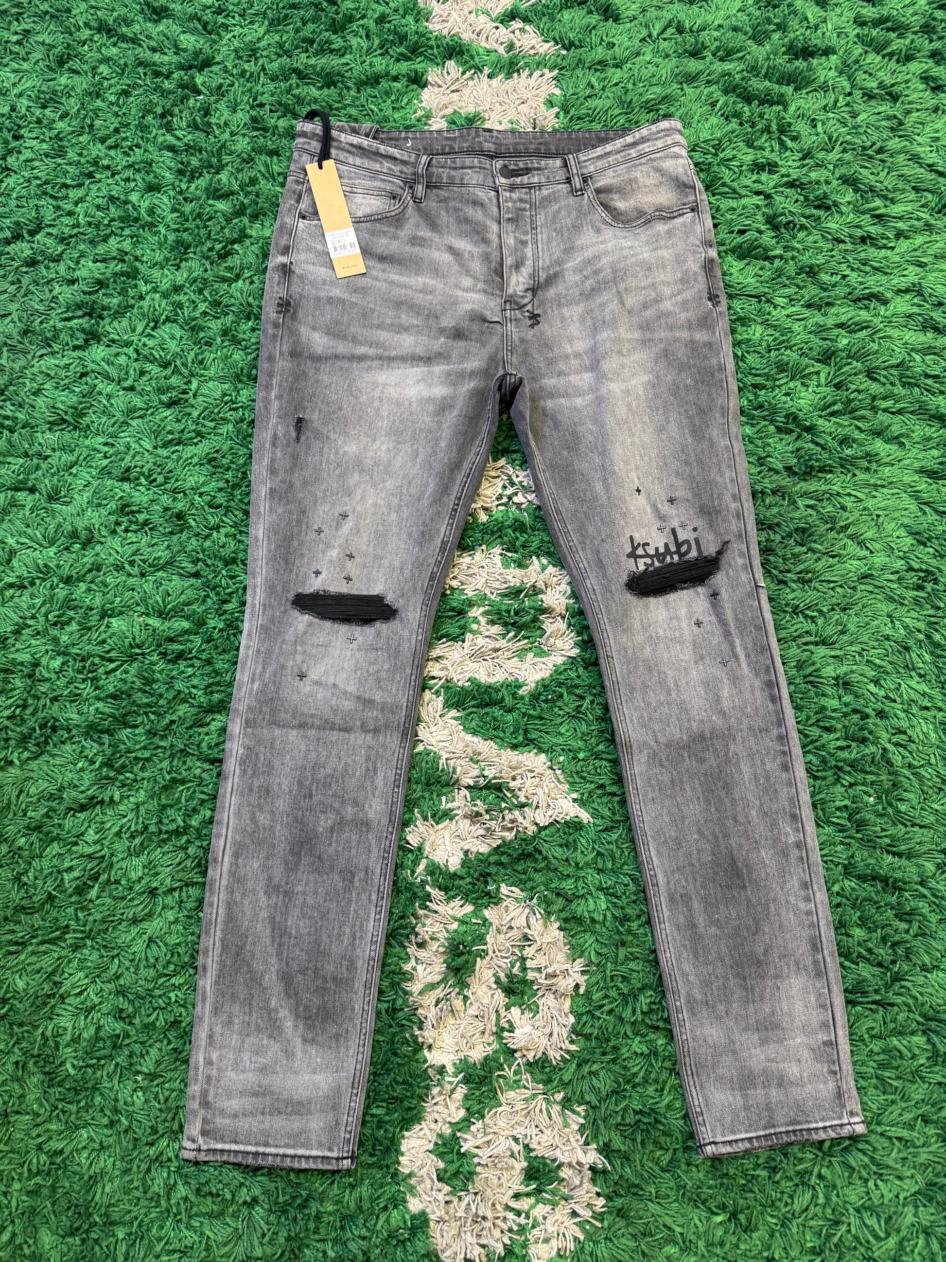 Ksubi black sinners distressed jeans
