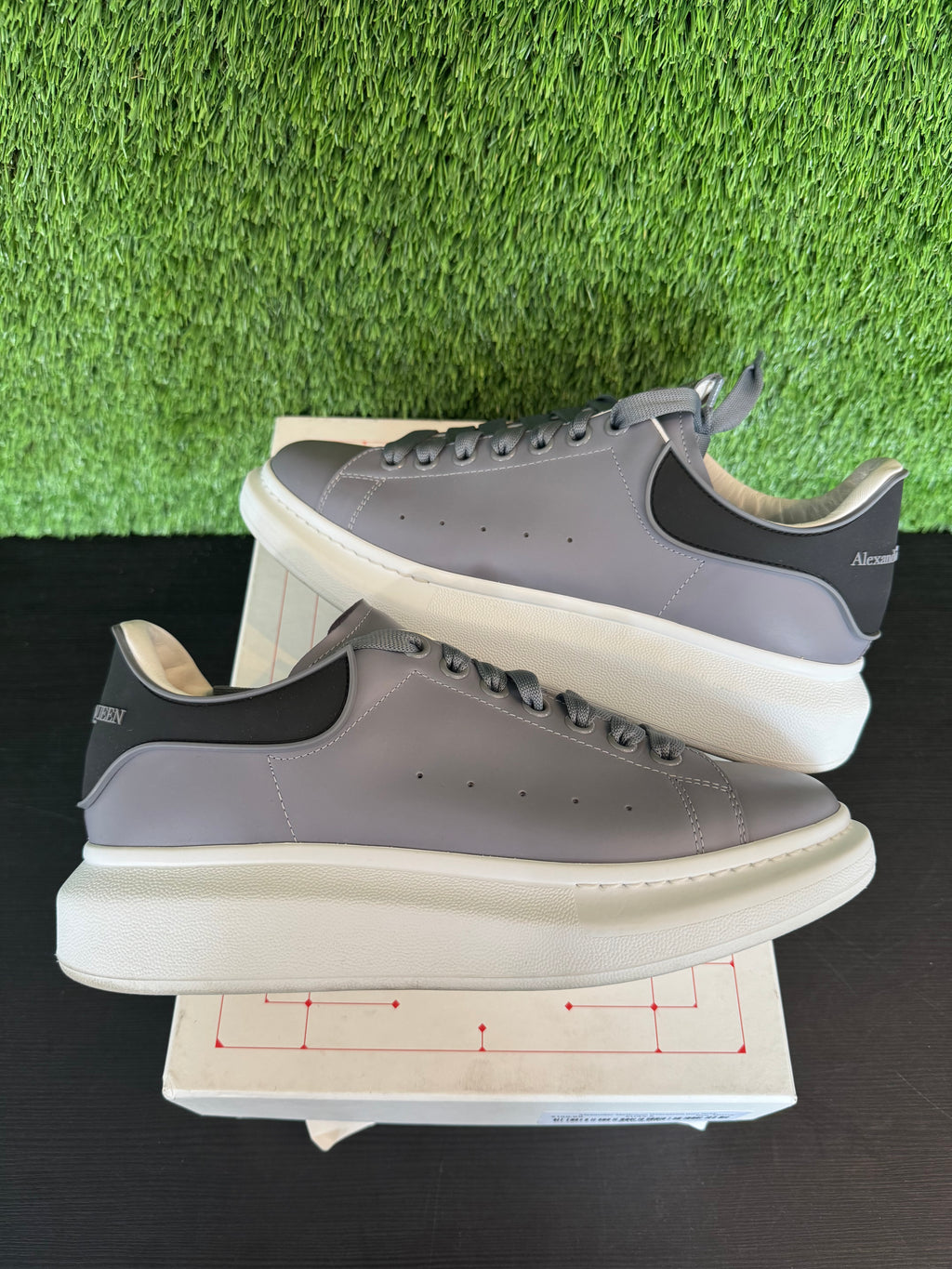 Alexander McQueen Oversized Gun Grey