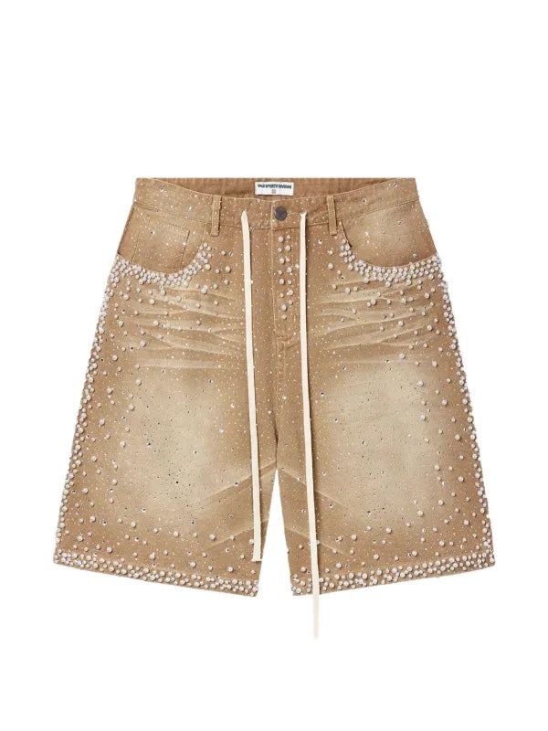 Vale Forever Sandstorm Jorts Tan