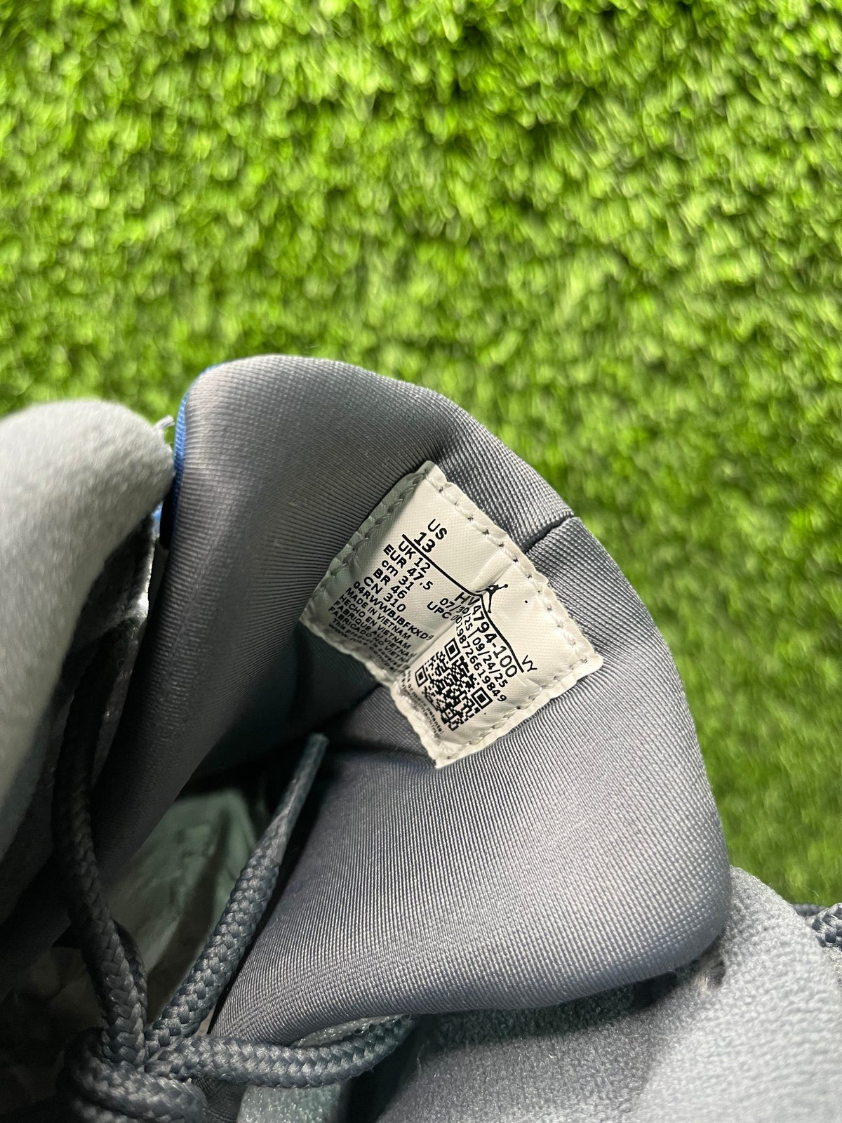 Jordan 9 flint grey blue